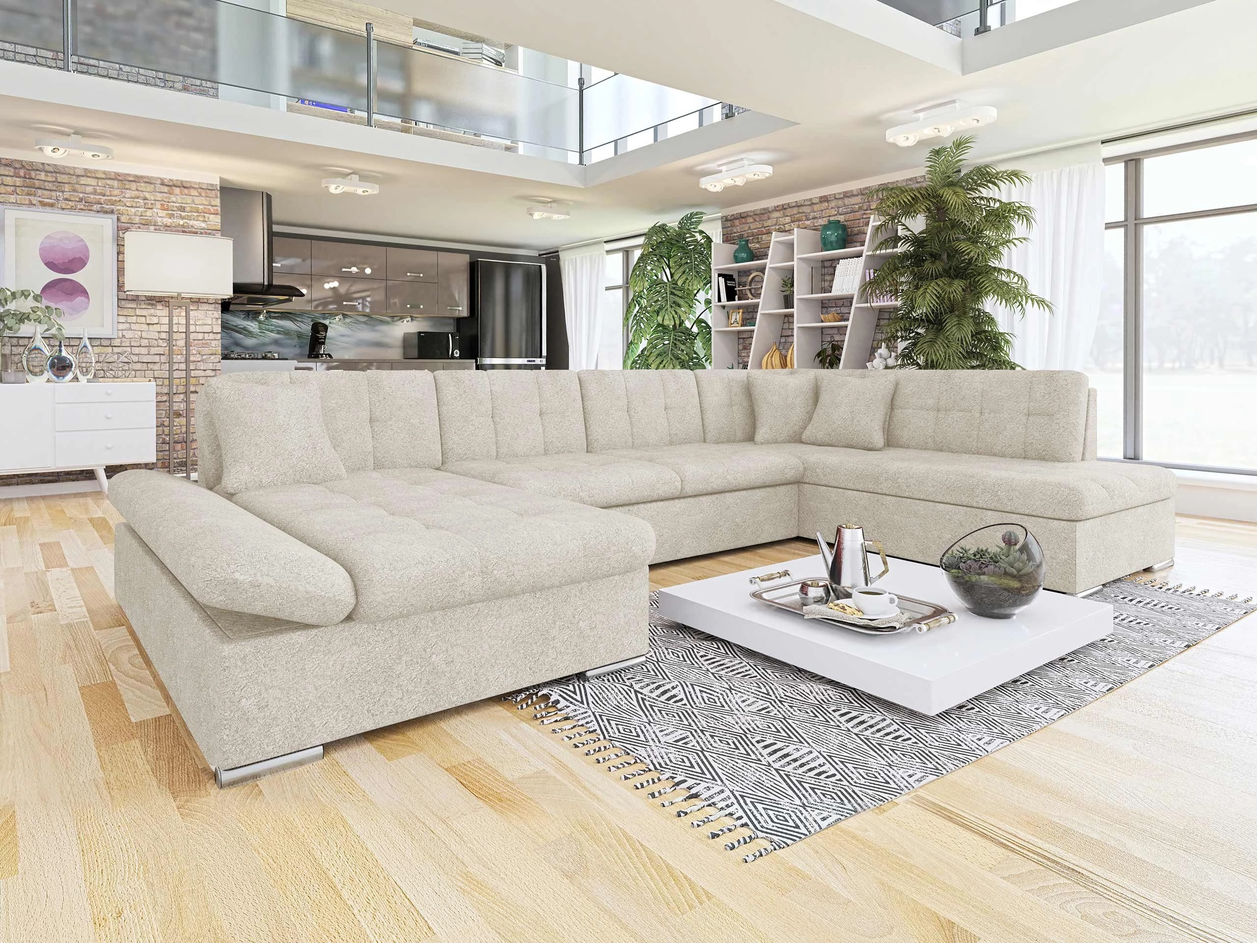 Ecksofa Comfivo Tilia I (Coral 65)