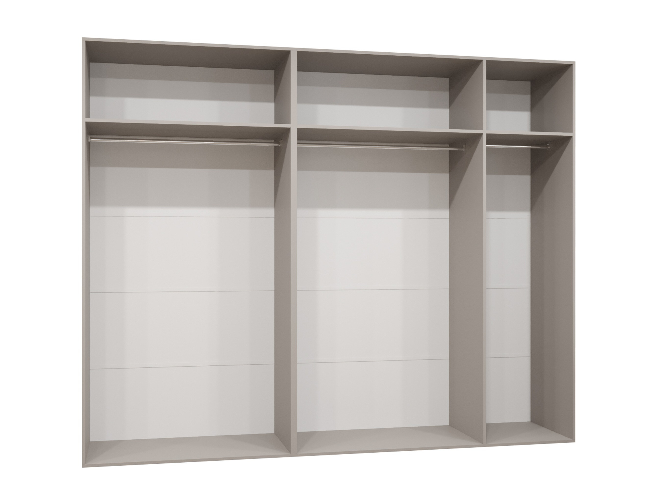 Kleiderschrank Hartford 611 (Weiß)