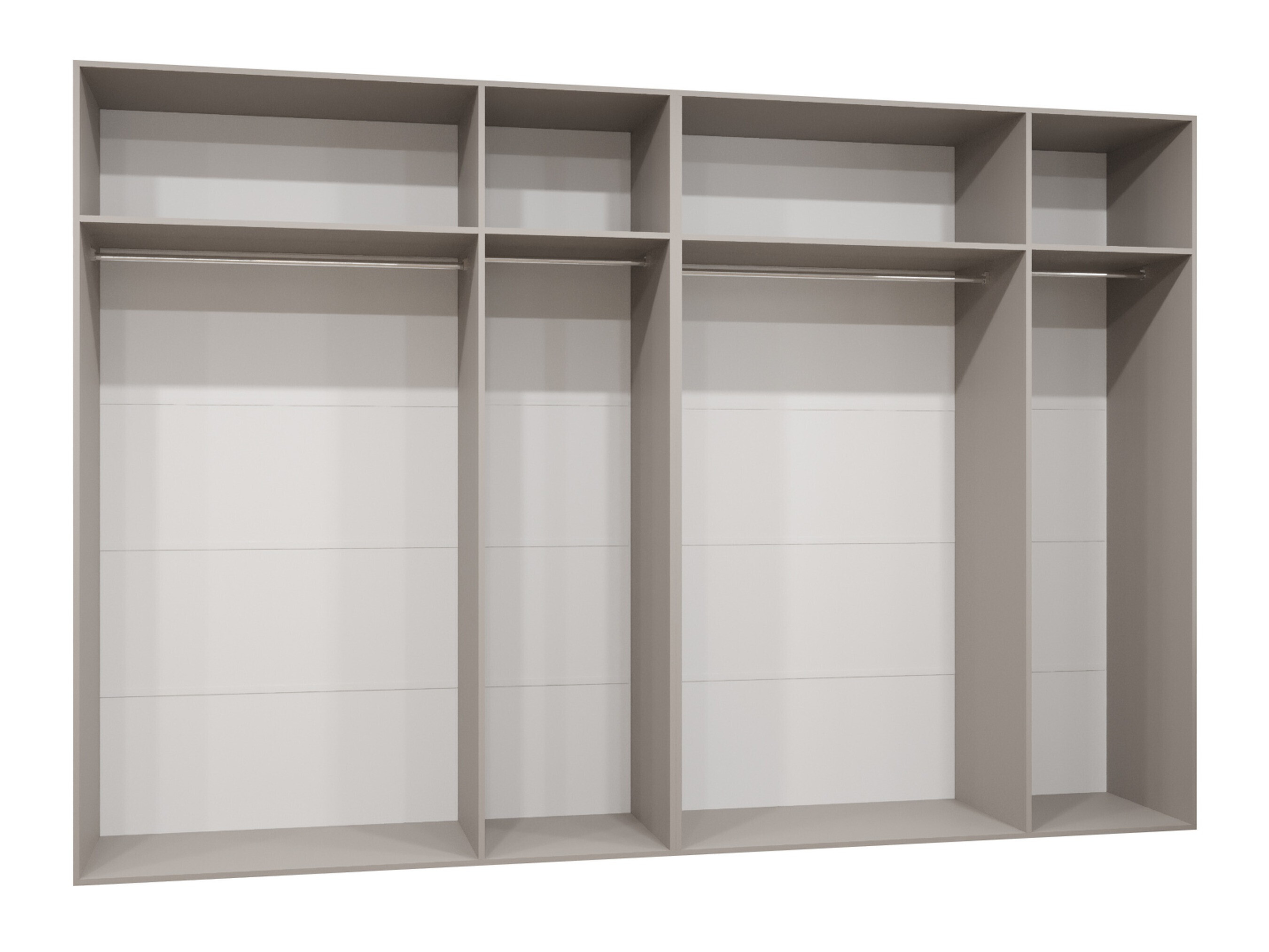 Kleiderschrank Hartford 612 (Schwarz)