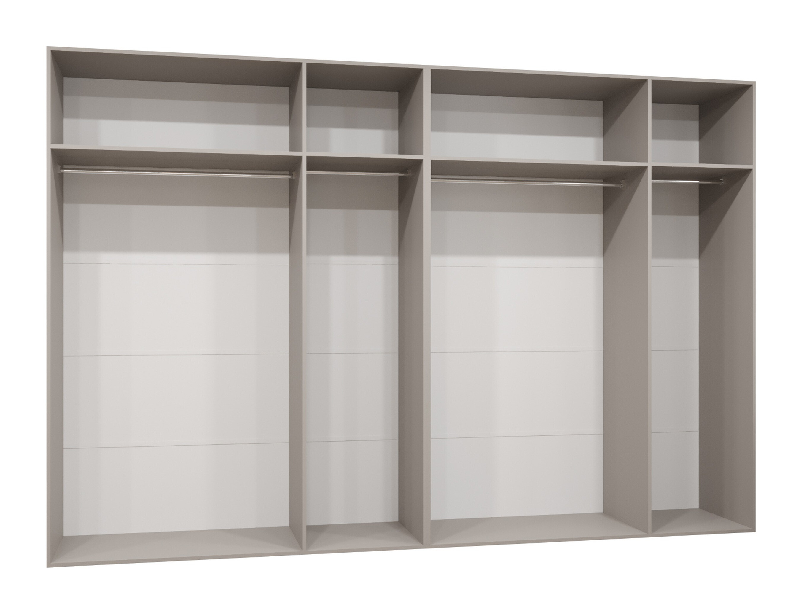 Kleiderschrank Hartford 612 (Weiß)
