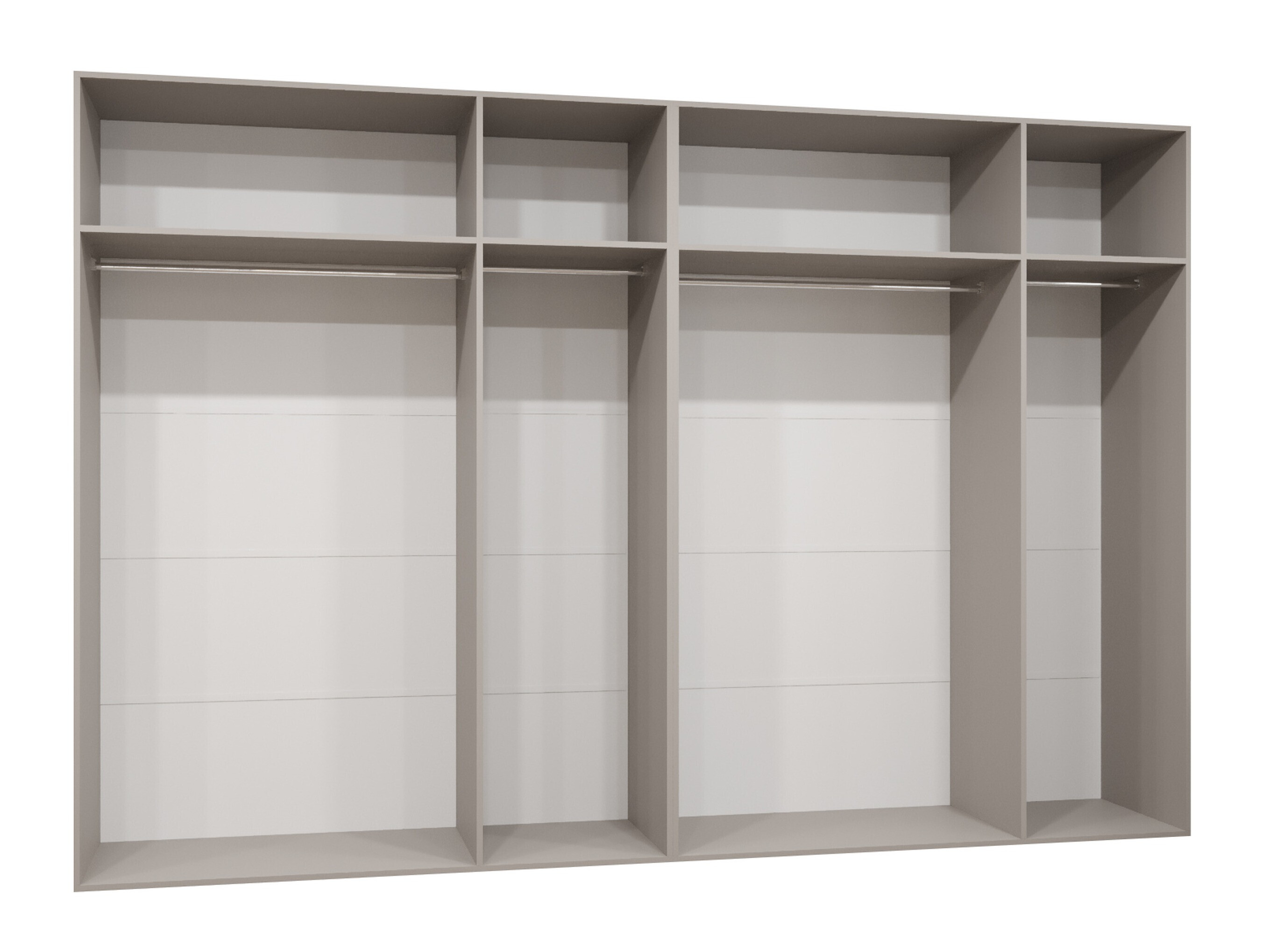 Kleiderschrank Hartford 612 (Weiß)
