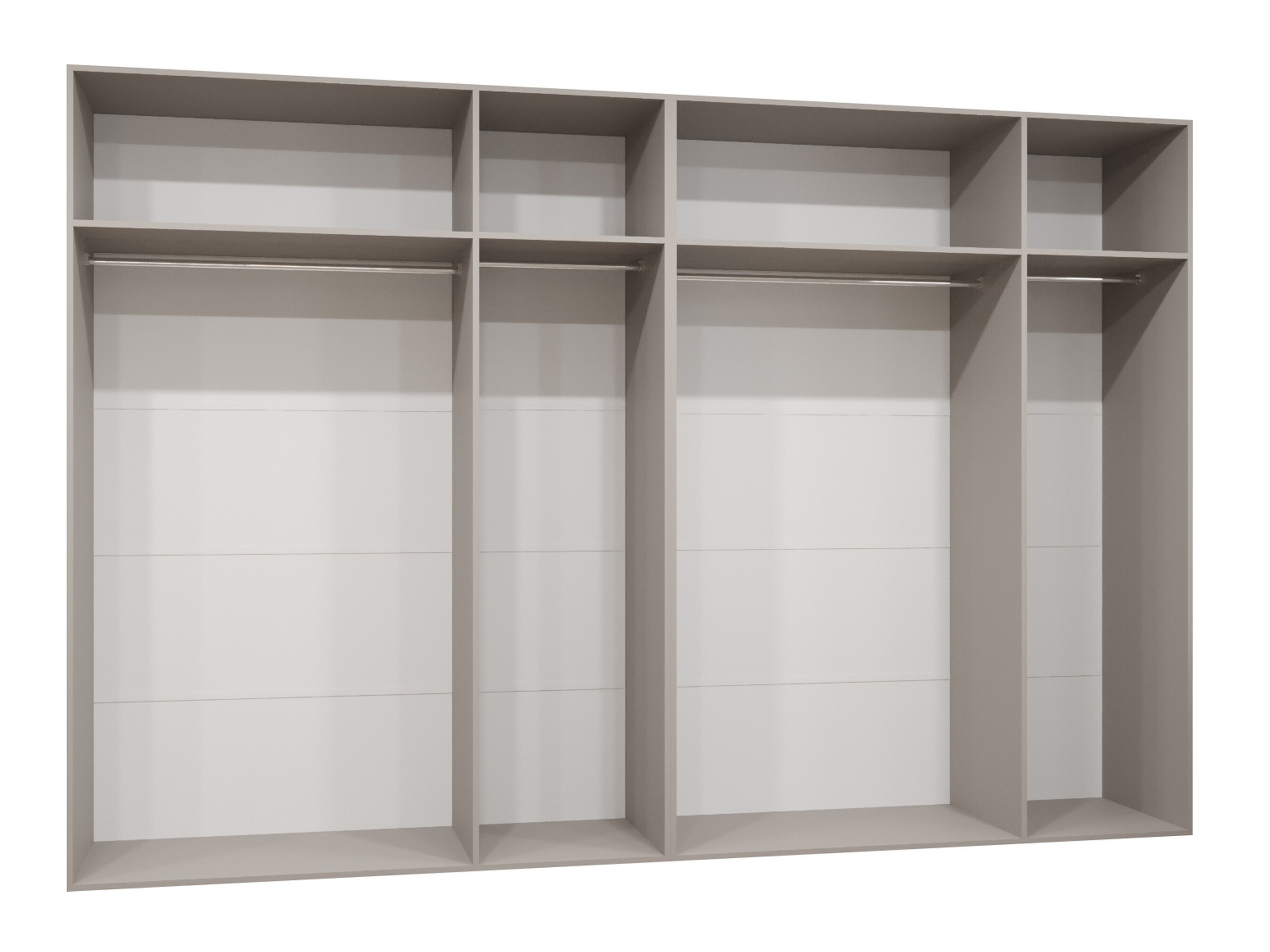 Kleiderschrank Hartford 617 (Weiß)