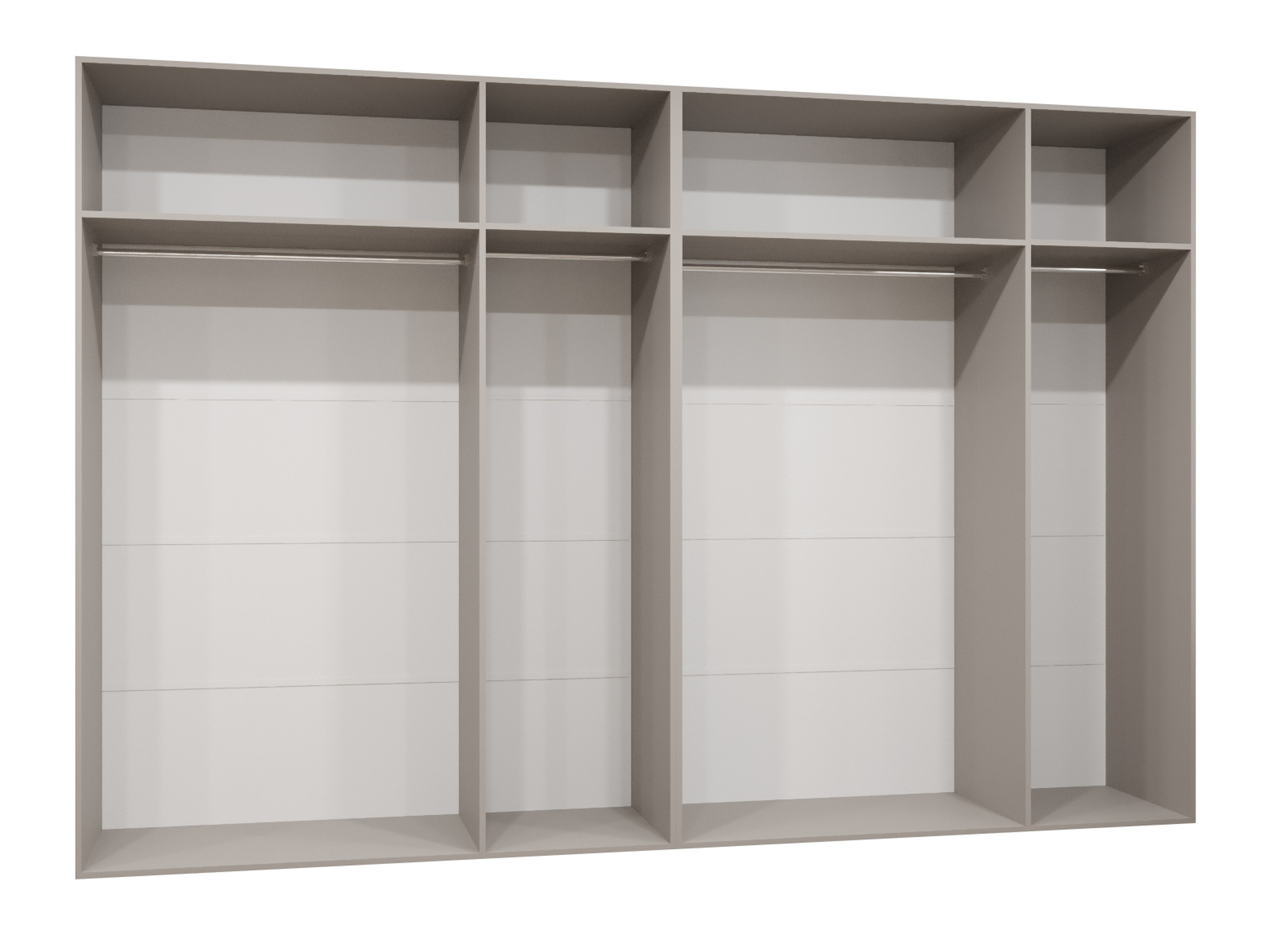 Kleiderschrank Hartford 622 (Schwarz)