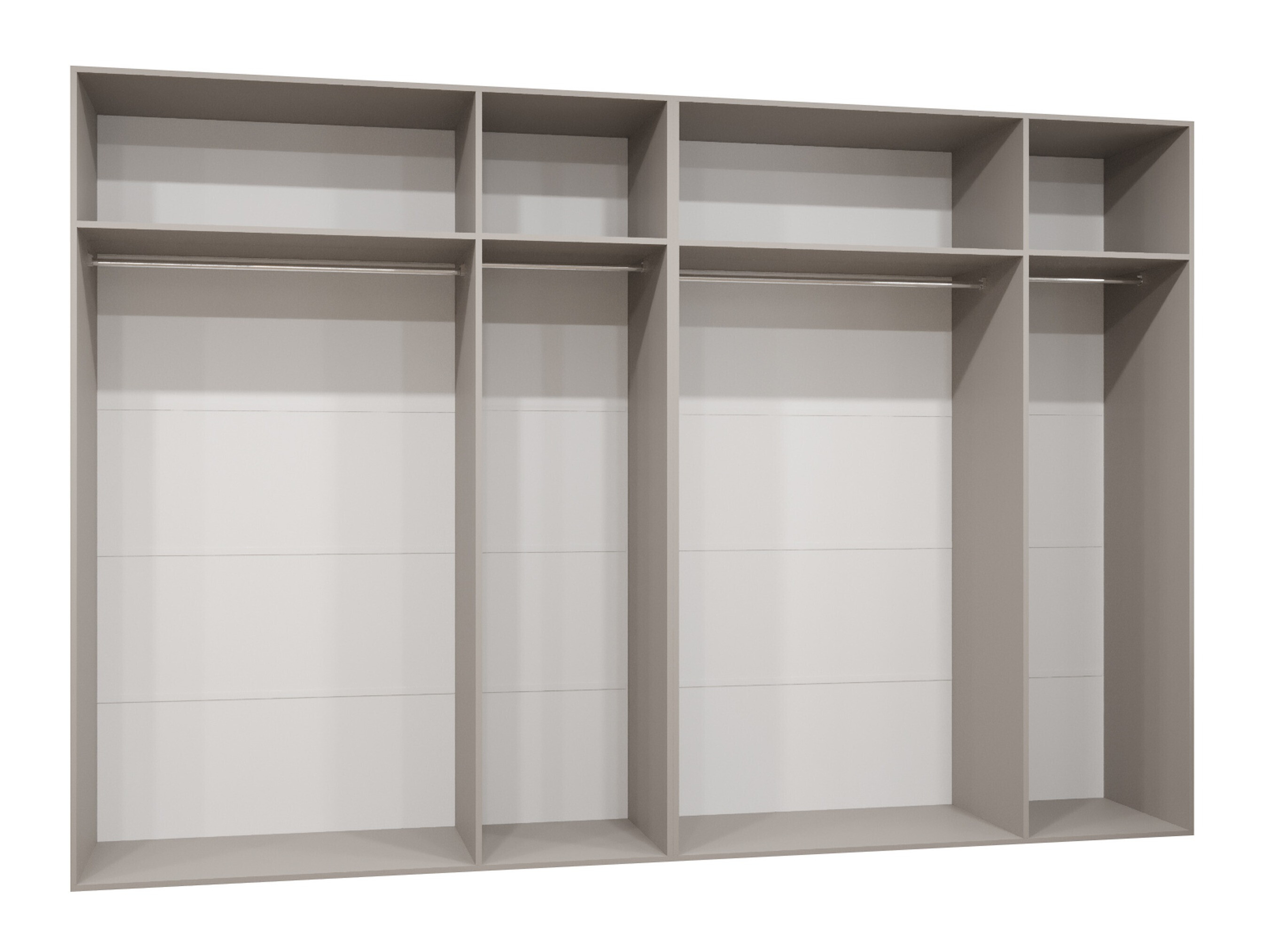 Kleiderschrank Hartford 622 (Weiß)