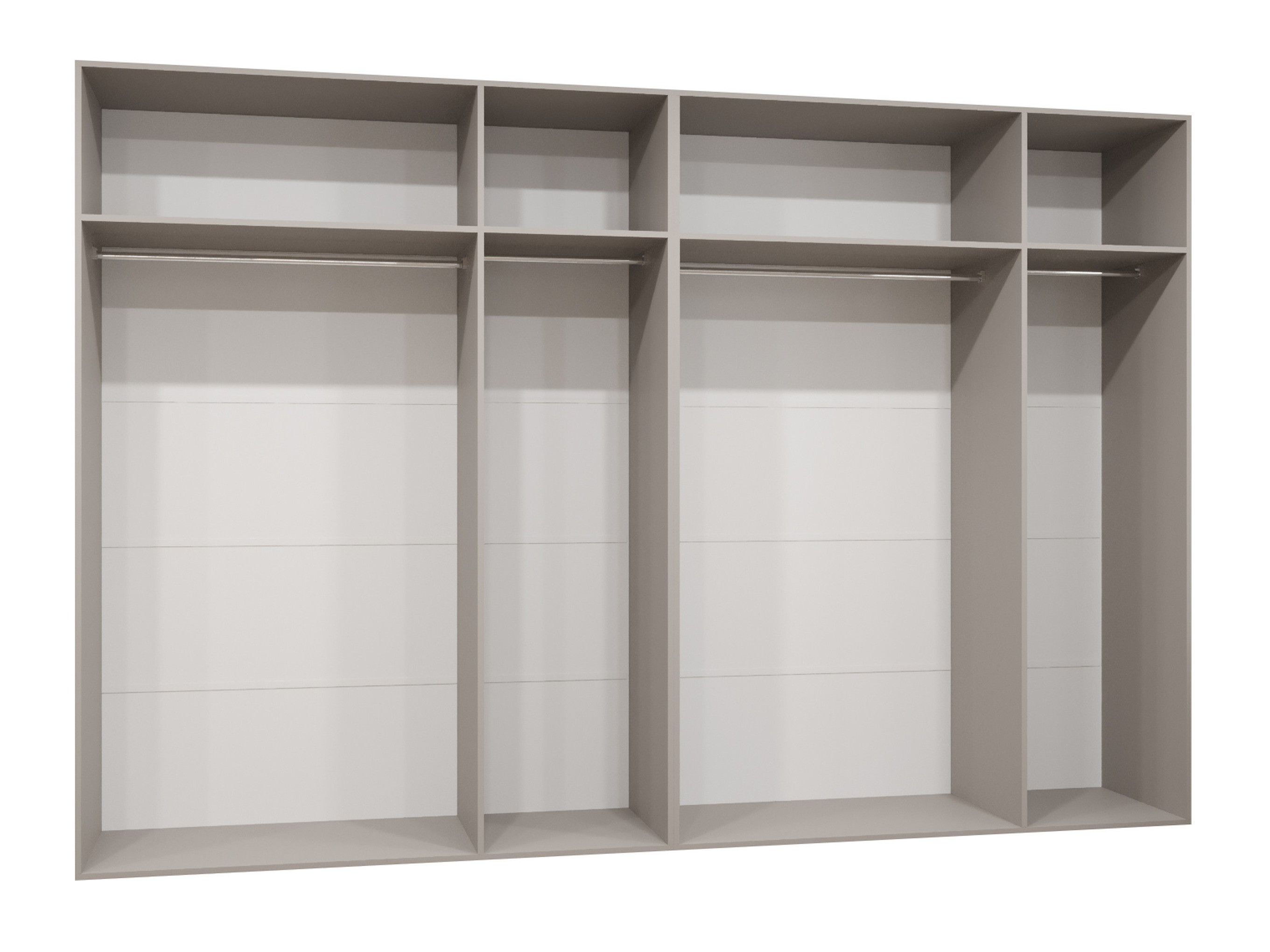 Kleiderschrank Hartford 627 (Schwarz)