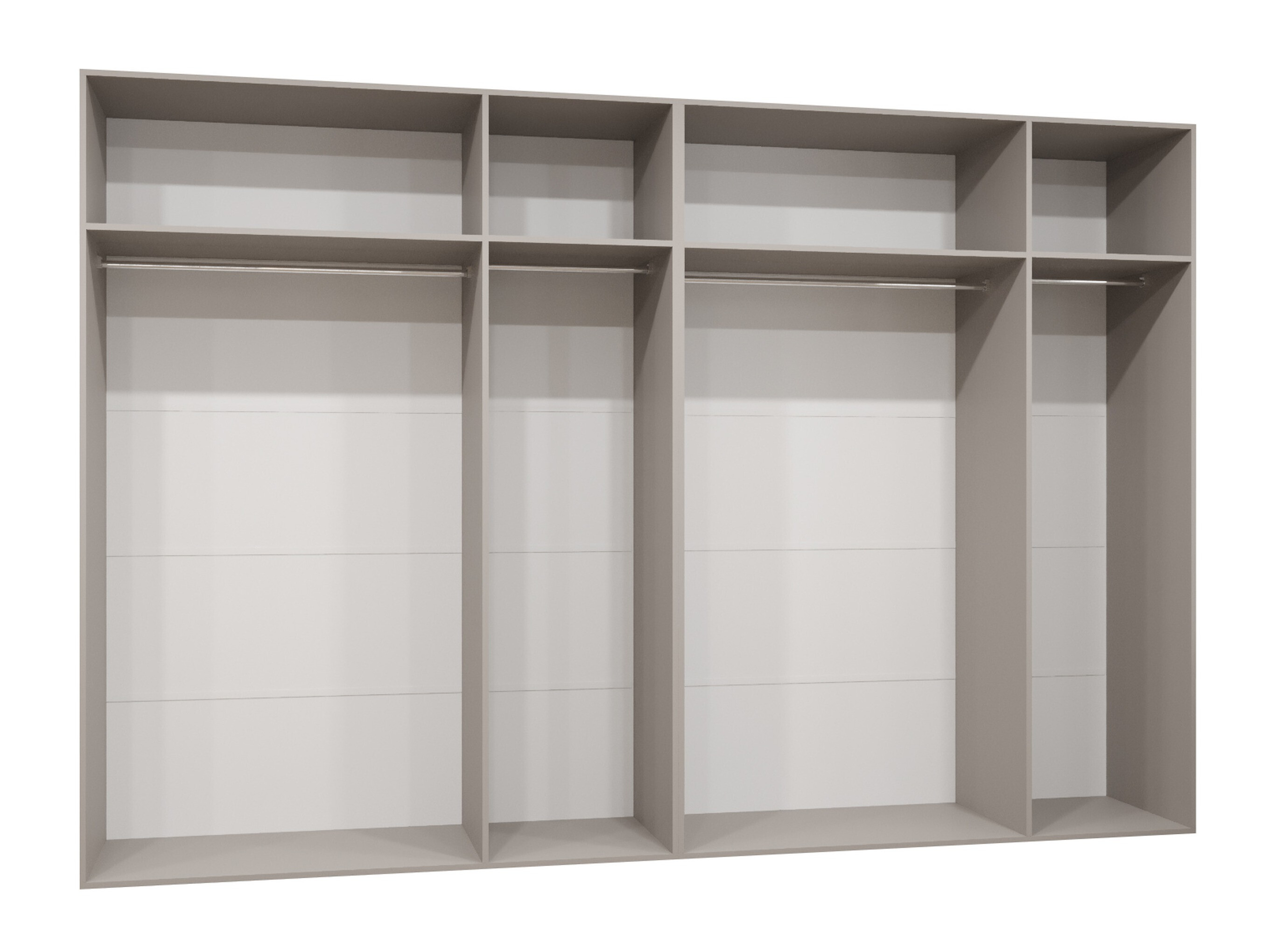 Kleiderschrank Hartford 627 (Weiß)