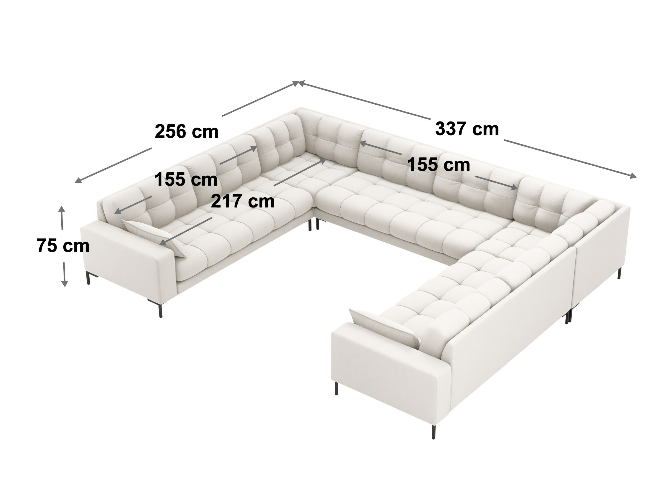 Ecksofa Lormelo 121 (Neve 02)