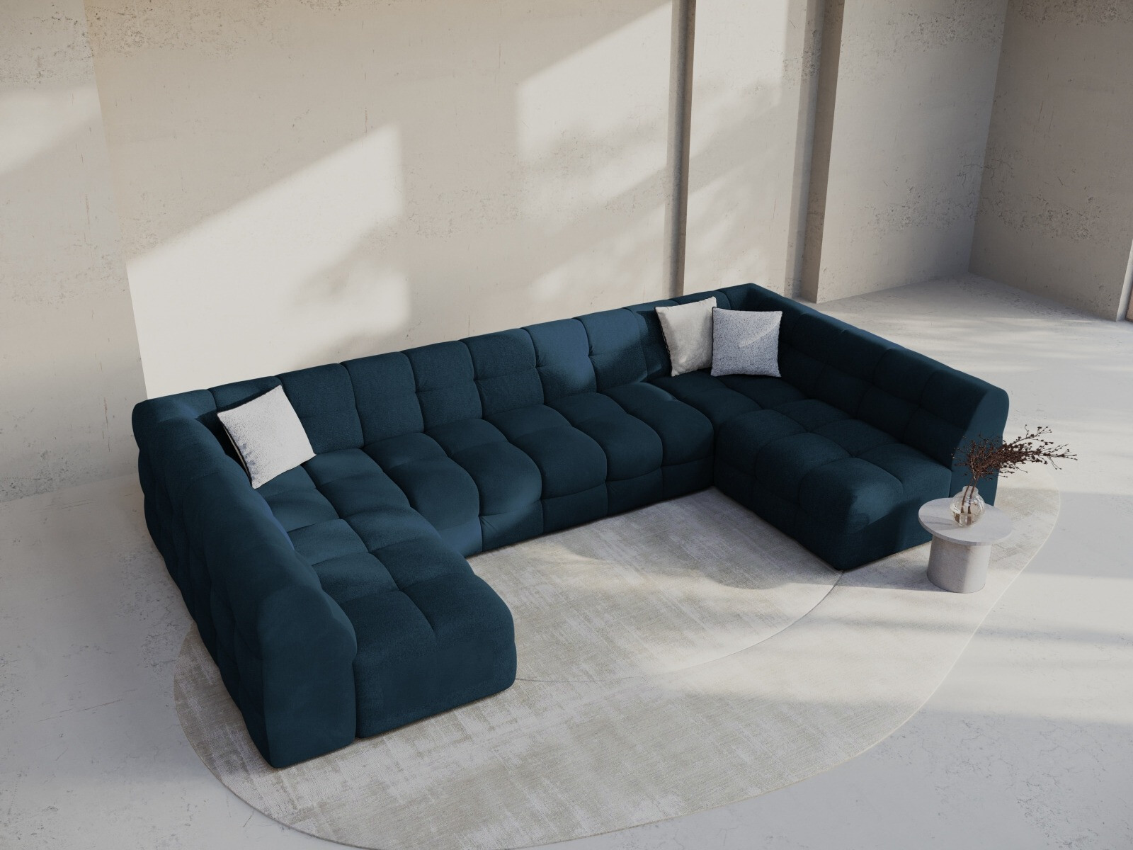 Ecksofa Fivtivu 105 (Magic Velvet 2211)
