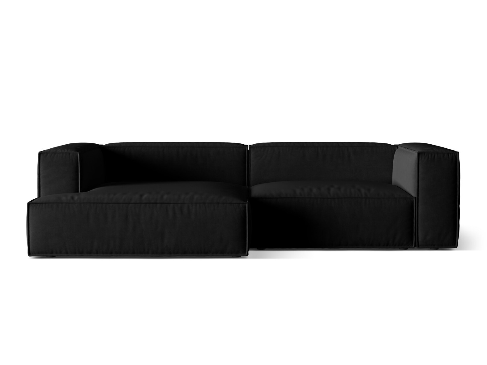 Modulares Ecksofa Beckley F120 (Paris Black)