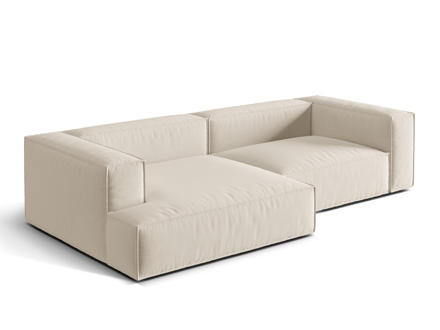 Modulares Ecksofa Beckley F120 (Paris Cream)