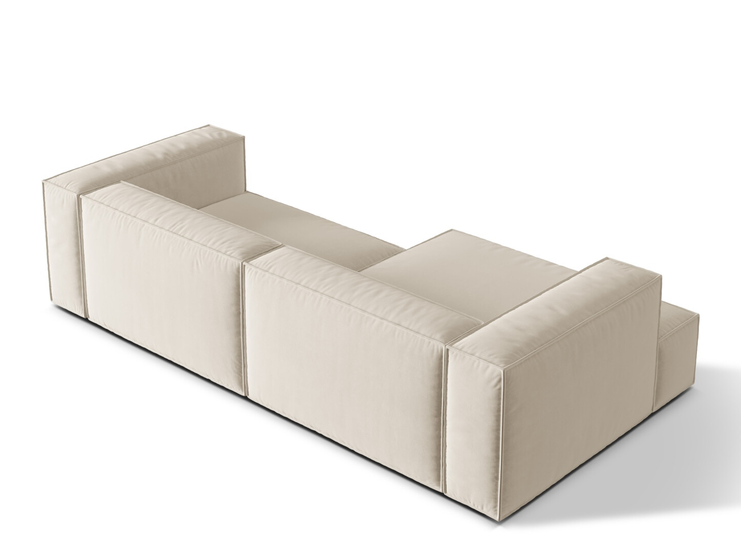 Modulares Ecksofa Beckley F120 (Paris Cream)