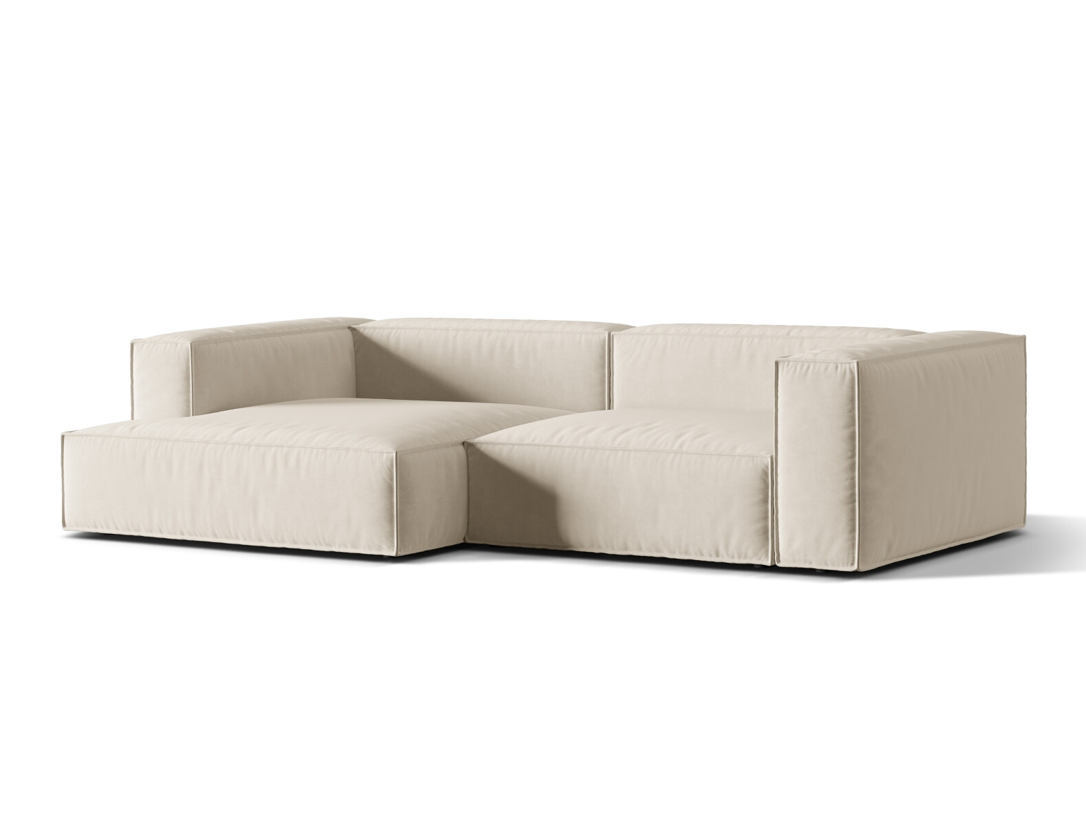 Modulares Ecksofa Sonsore 114 (Paris Cream)