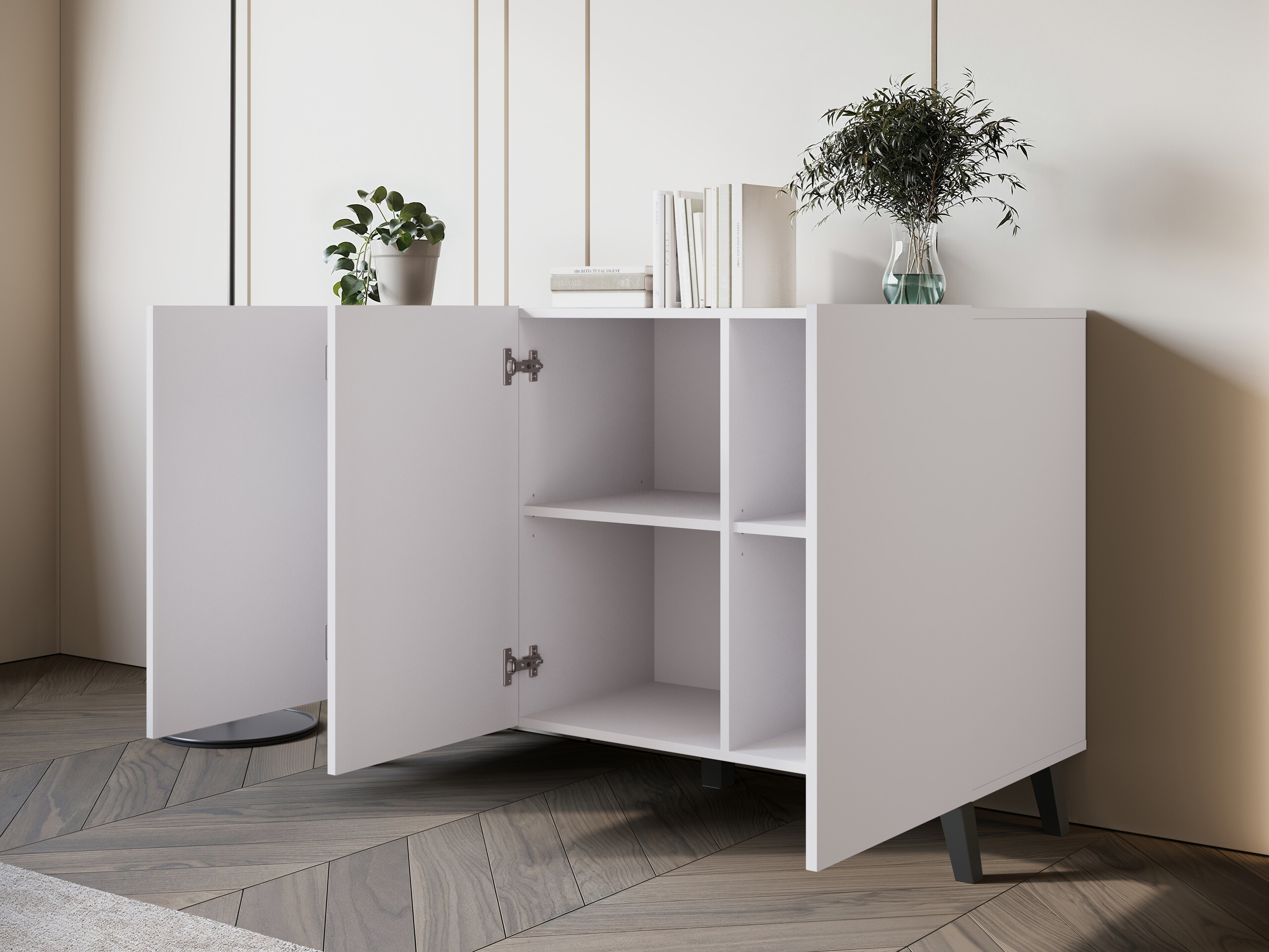 Sideboard Levtive 102 (Weiß)