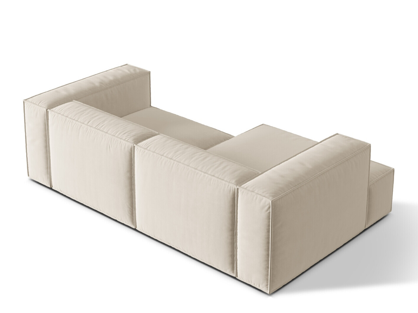 Modulares Ecksofa Beckley F119 (Paris Cream)