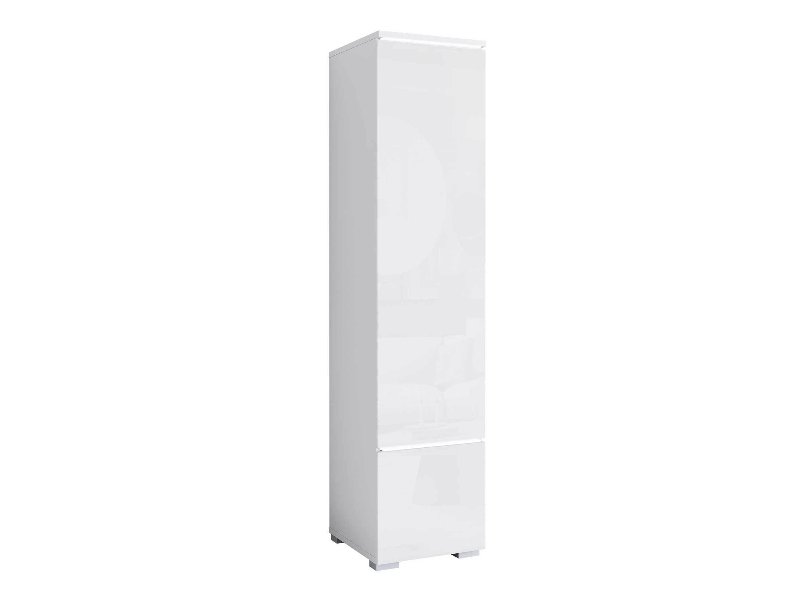 Regal Mirfivo 108 (Weiß + Weiß glänzend)