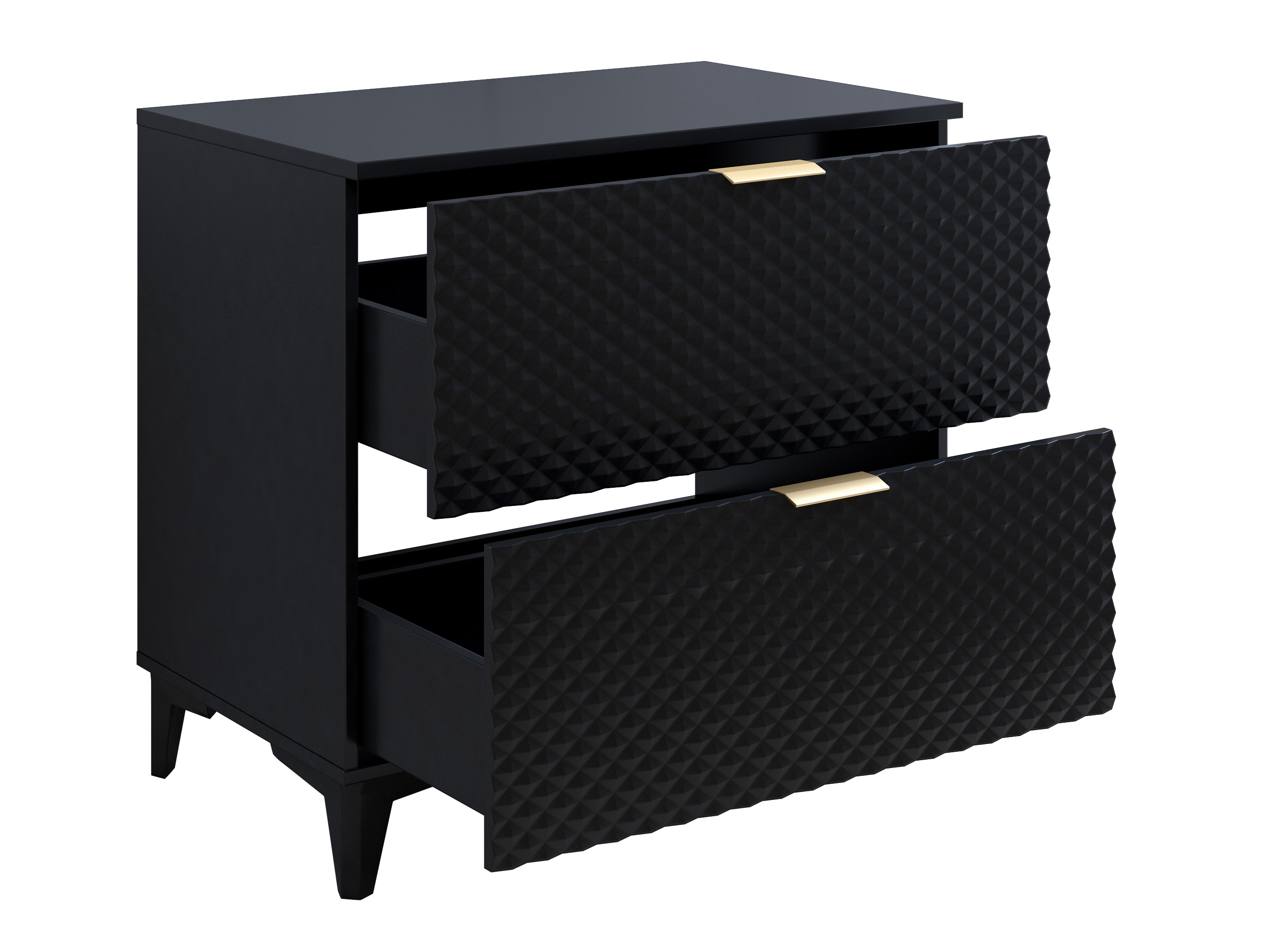 Badezimmer-Set Liretu 104 (Schwarz)