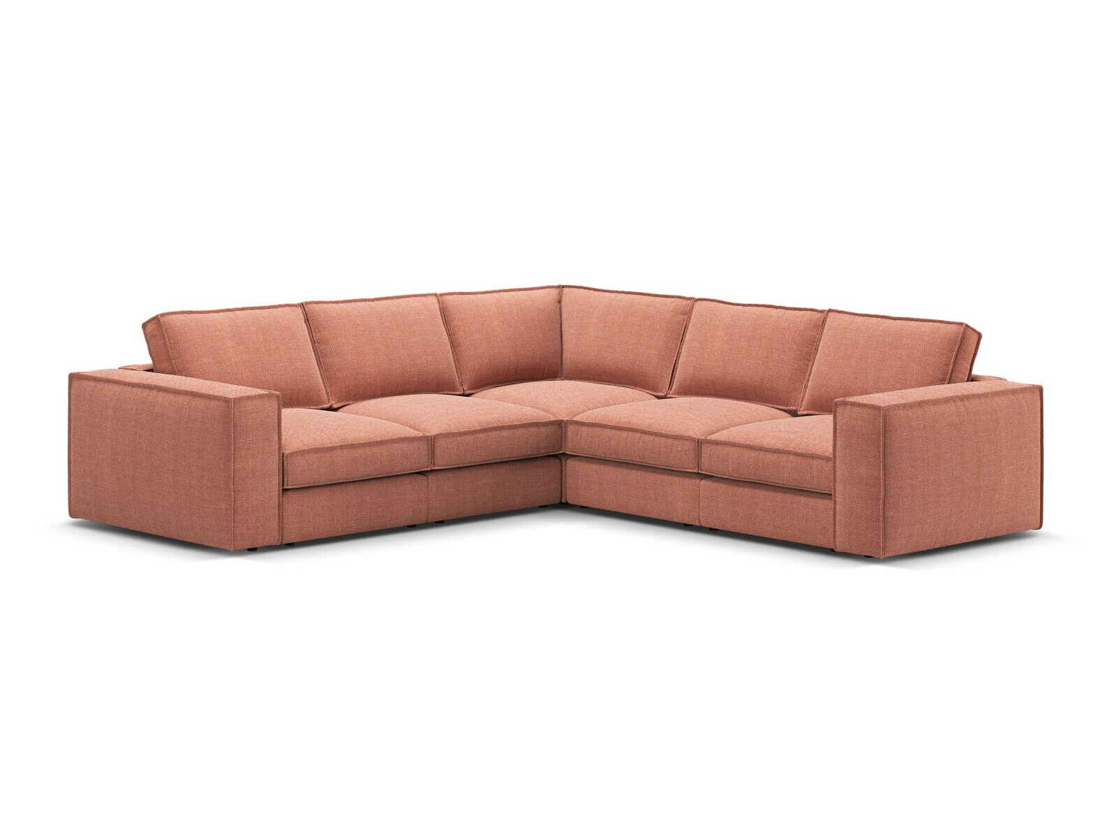 Modulares Ecksofa Dalodei 113 (Babel Red)