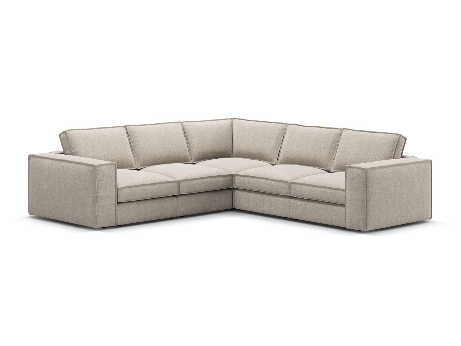 Modulares Ecksofa Dalodei 113 (Babel Sand)