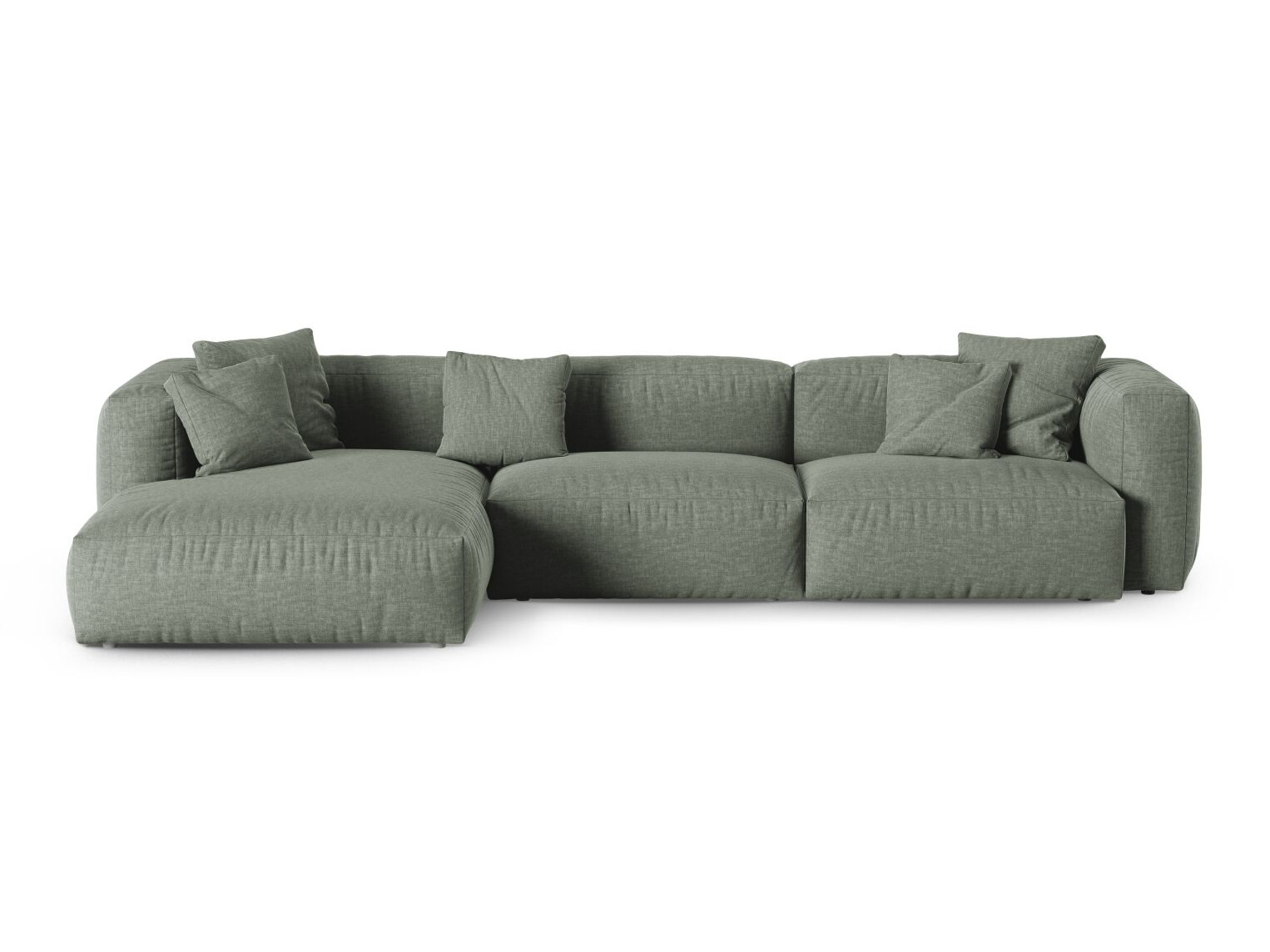 Modulares Ecksofa Sorcoro 121 (Boston Water Green)