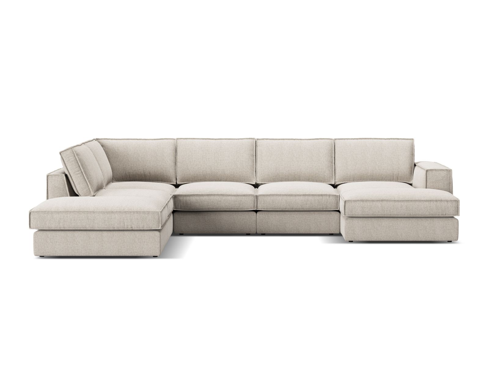 Modulares Ecksofa Dalodei 114 (Babel Sand)