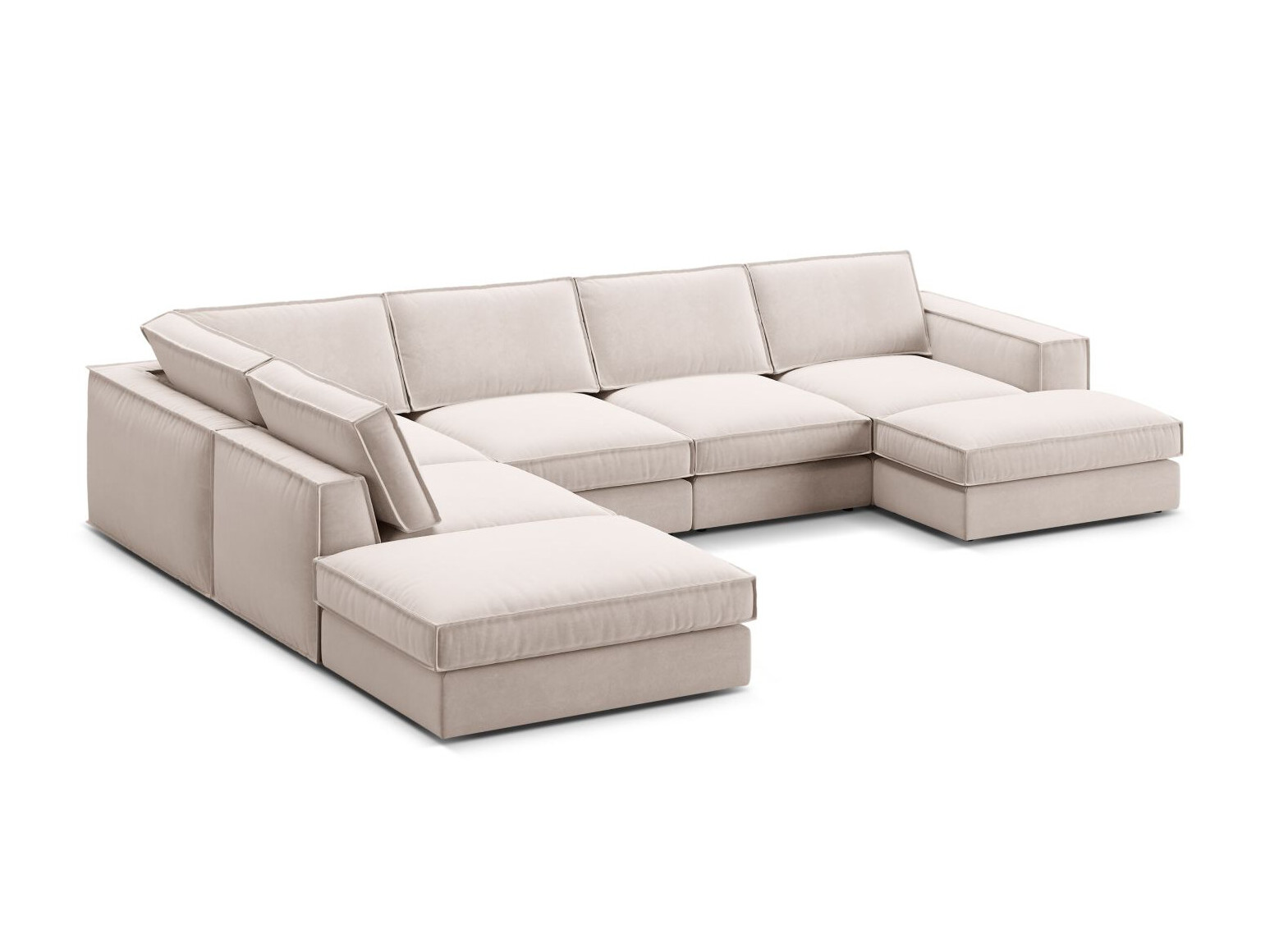 Modulares Ecksofa Dalodei 114 (Salvador 01)