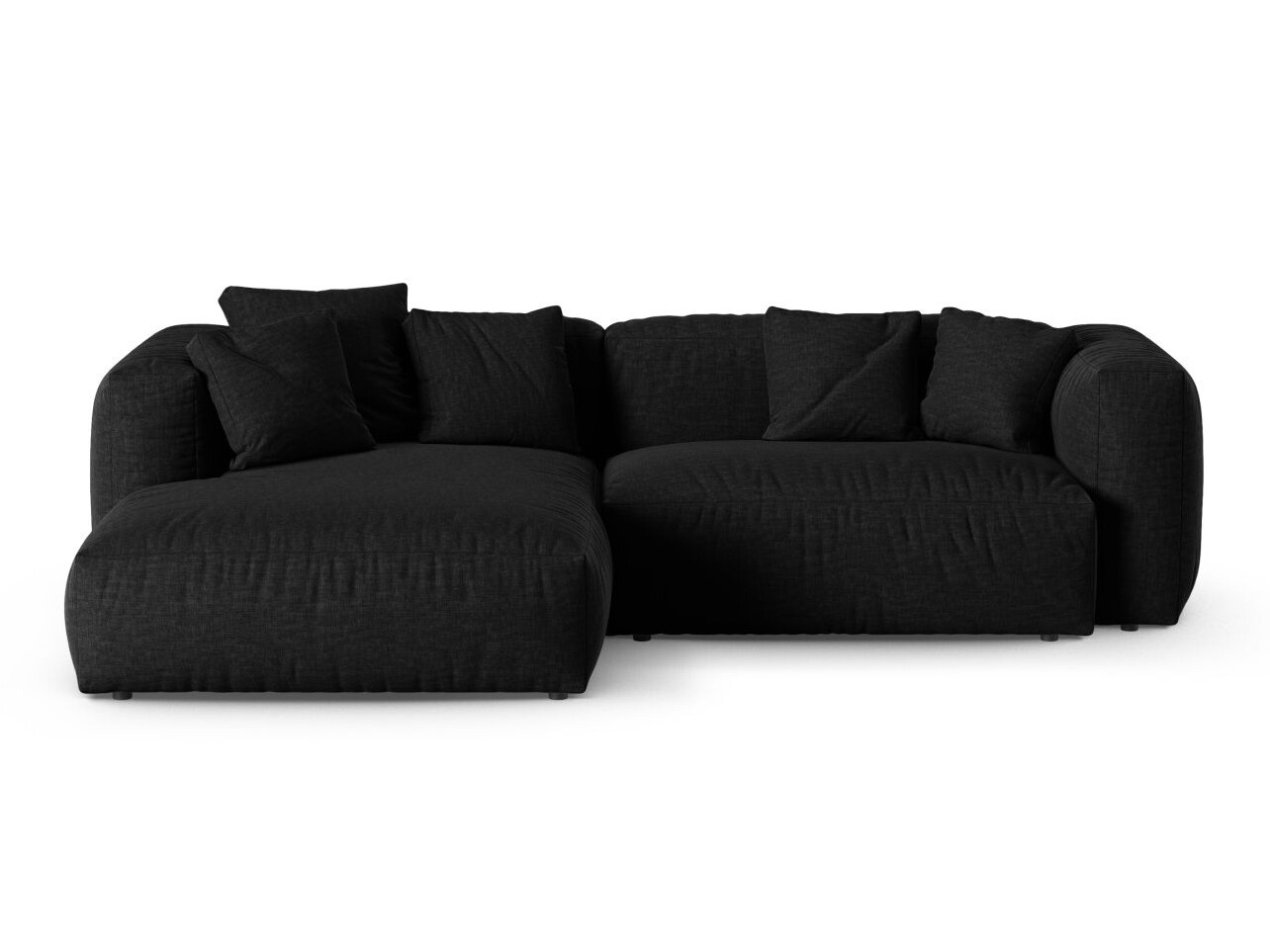 Modulares Ecksofa Sorcoro 123 (Boston Black)