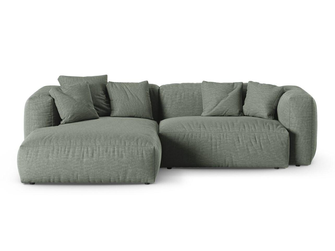 Modulares Ecksofa Sorcoro 123 (Boston Water Green)
