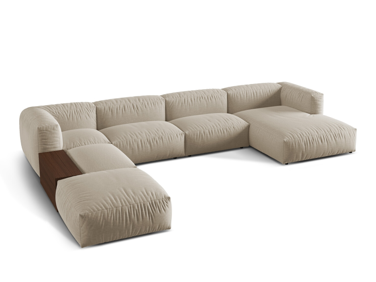 Modulares Ecksofa Sorcoro 124 (Boston Toffee)