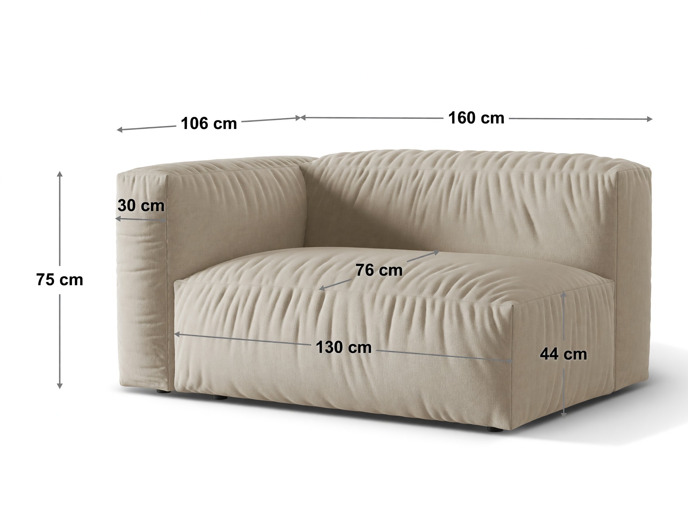 Modulare Sitzgruppe Sorcoro 128 (Tilia 03)