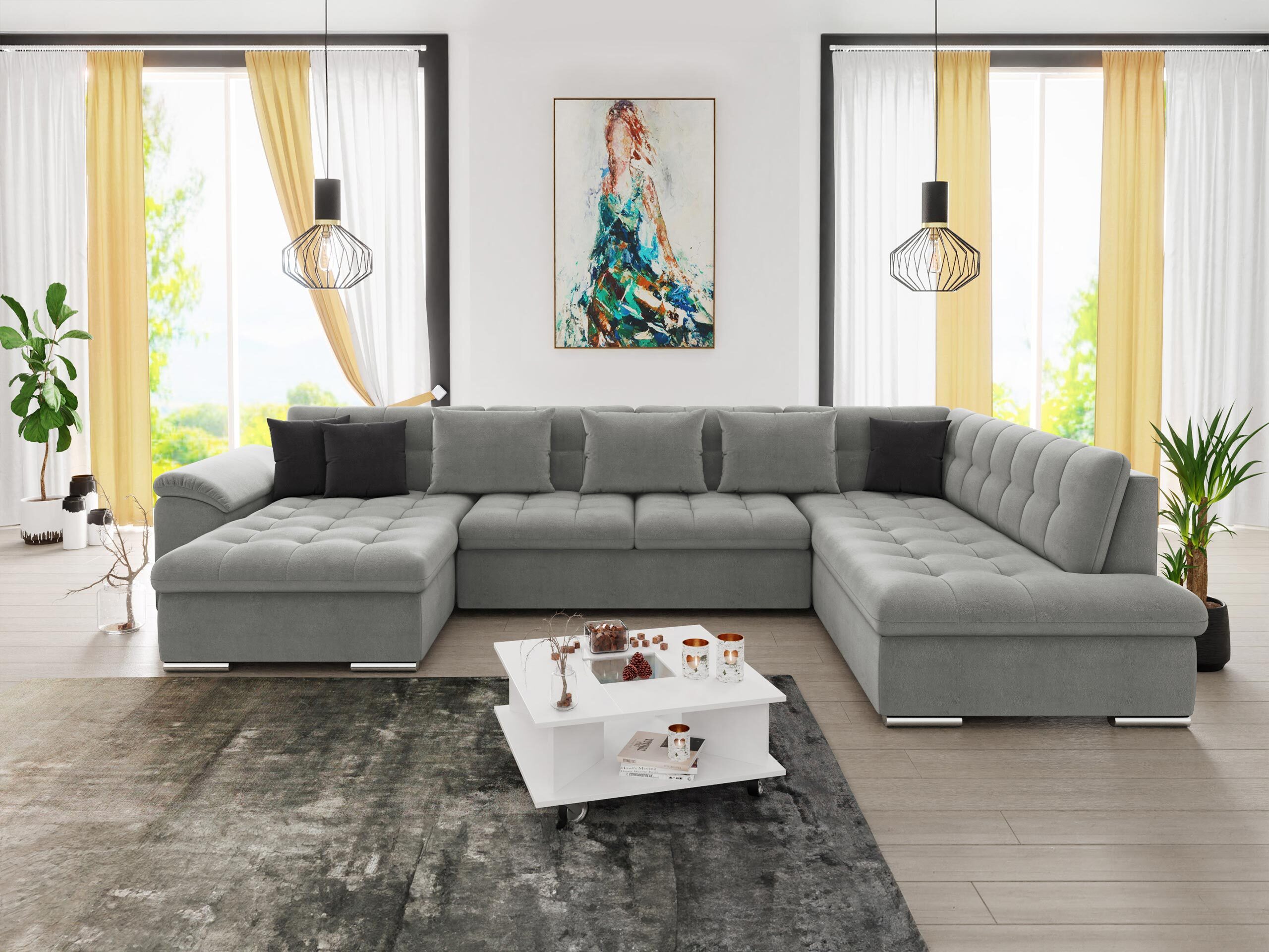 Ecksofa Comfivo Gemma IV (Polo 894 + Polo 897)