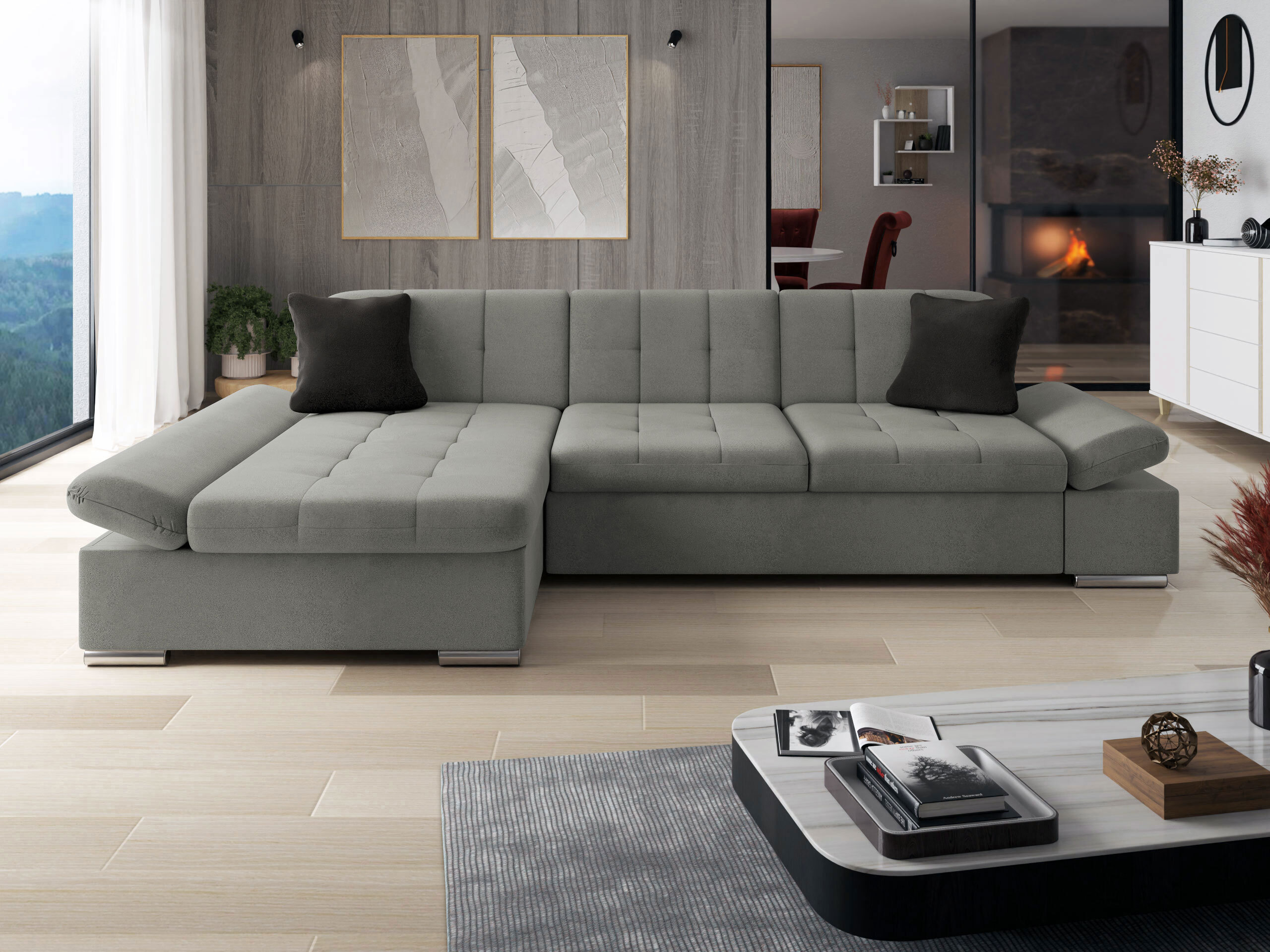 Ecksofa Comfivo Sanitas (Polo 894 + Polo 897)