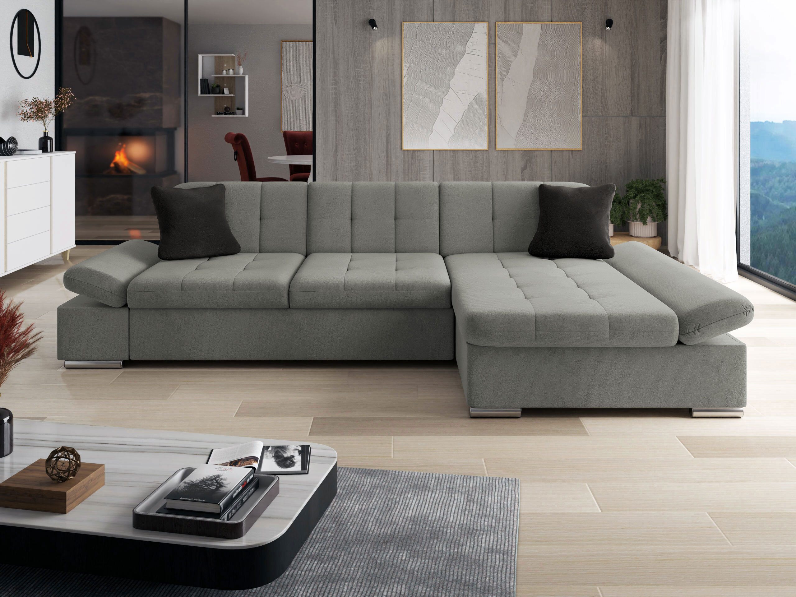 Ecksofa Comfivo Sanitas (Polo 894 + Polo 897)