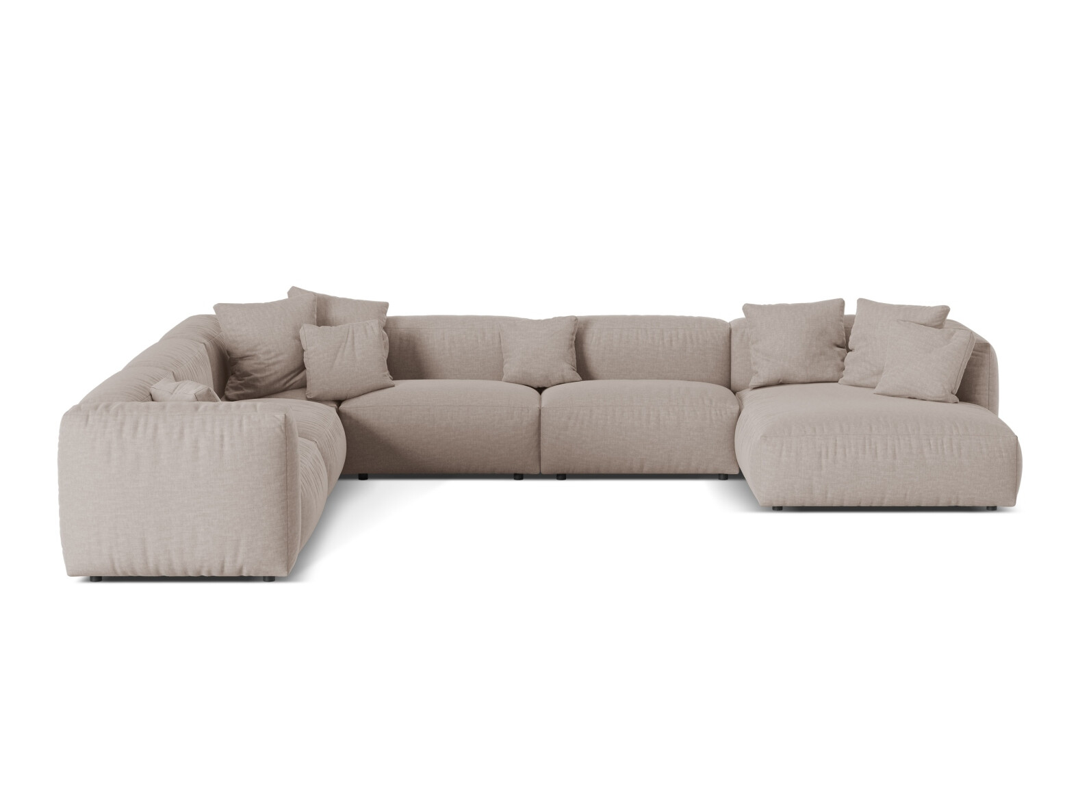 Modulares Ecksofa Sorcoro 132 (Boston Trufa)