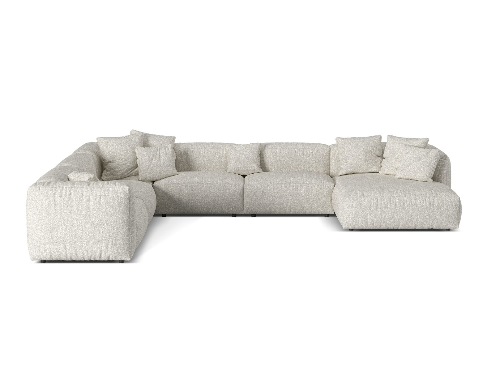 Modulares Ecksofa Sorcoro 132 (Monet Pearl)