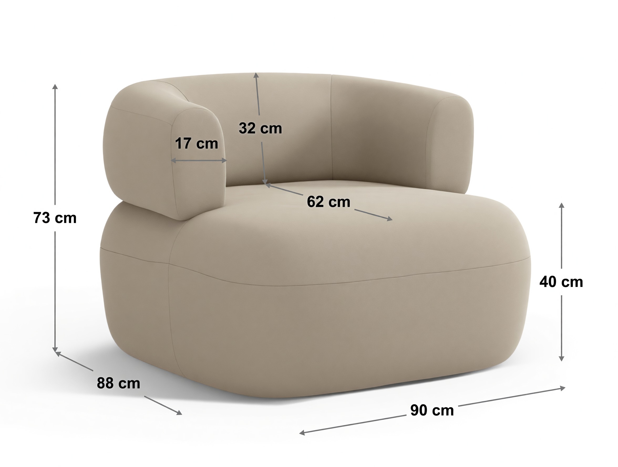 Sessel Beckley 117 (Salvador 01)