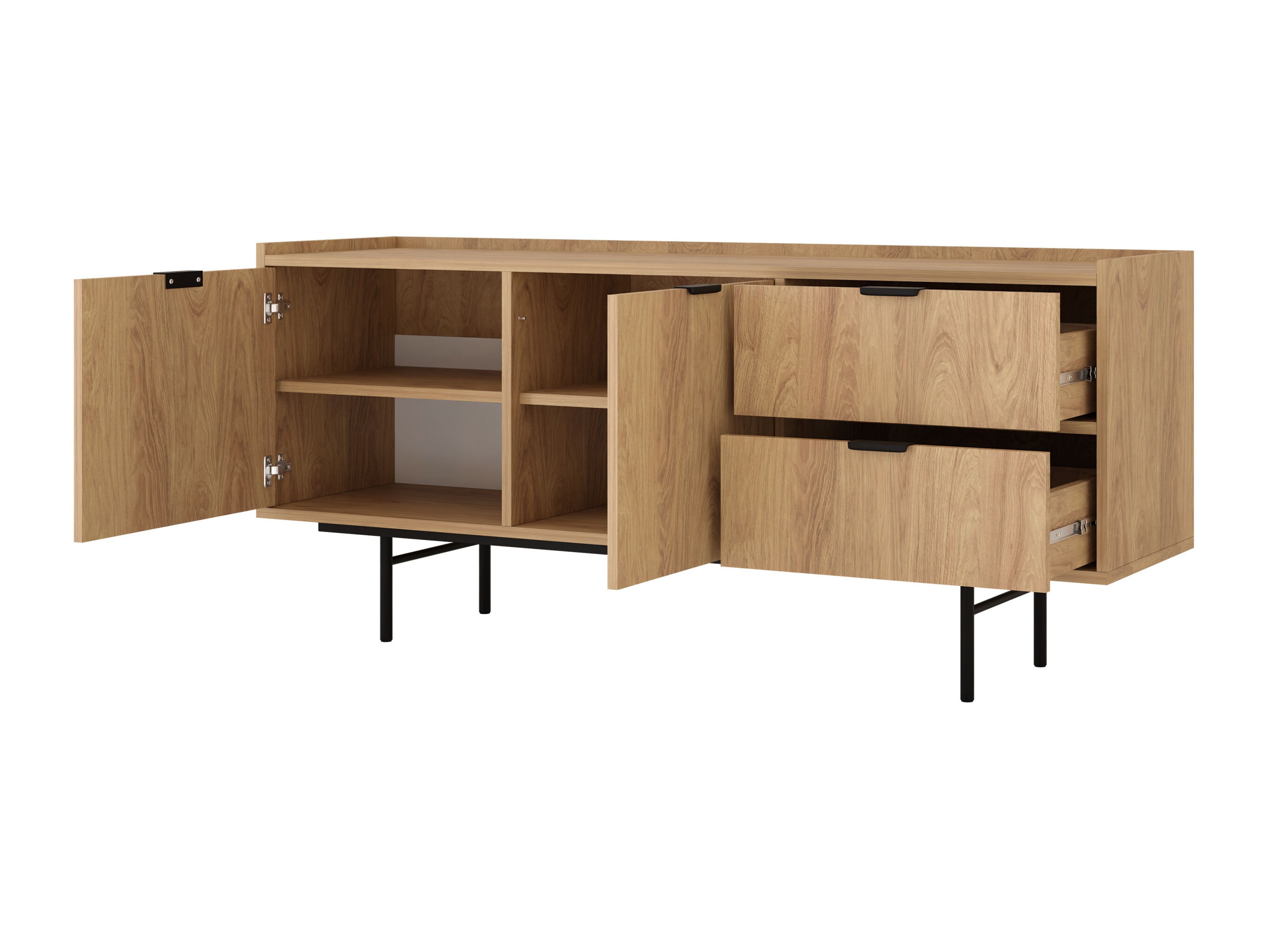 Kommoden Studos (Eichenholzoptik)