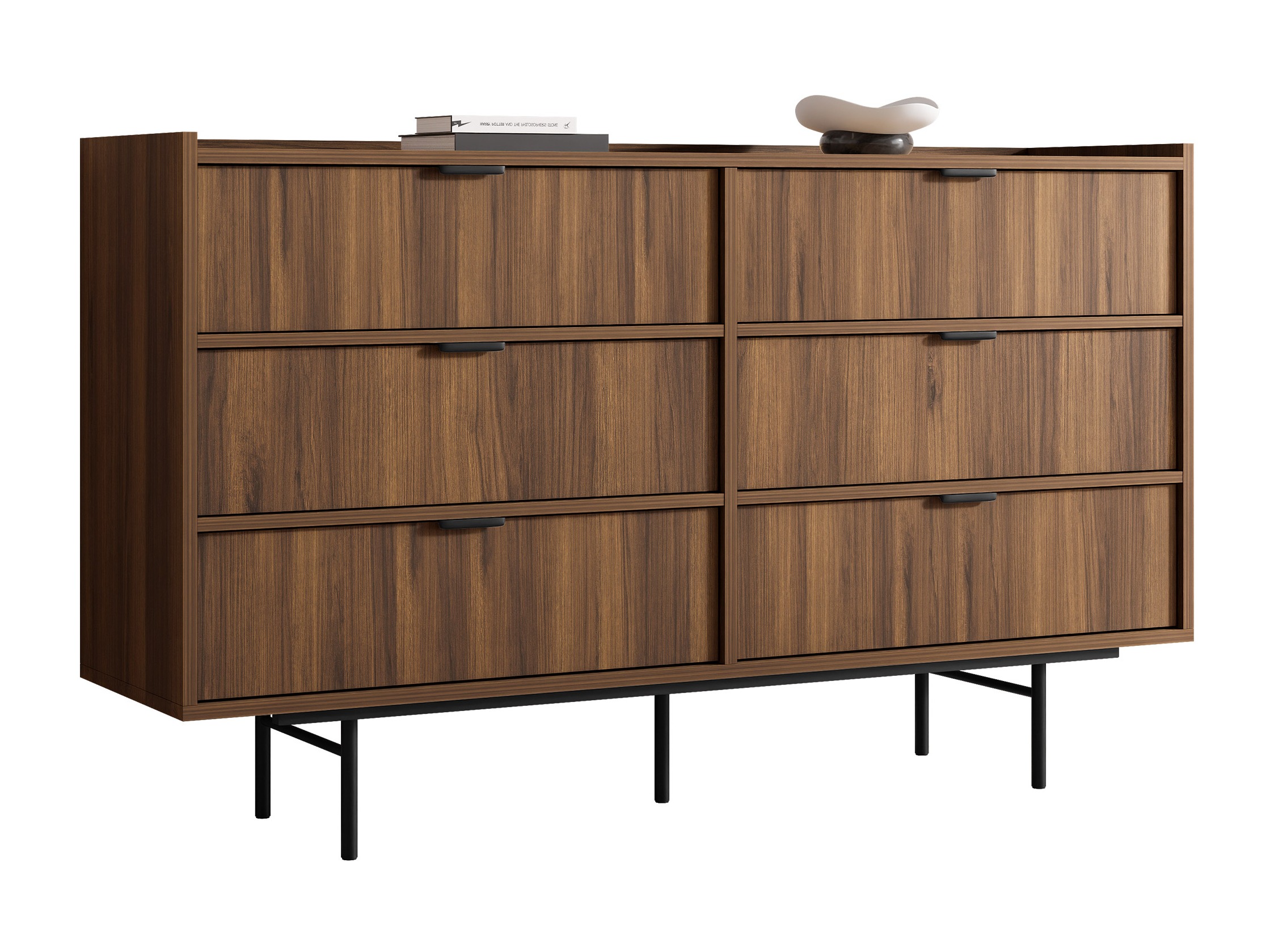 Kommoden Studos II (Walnussholzoptik)