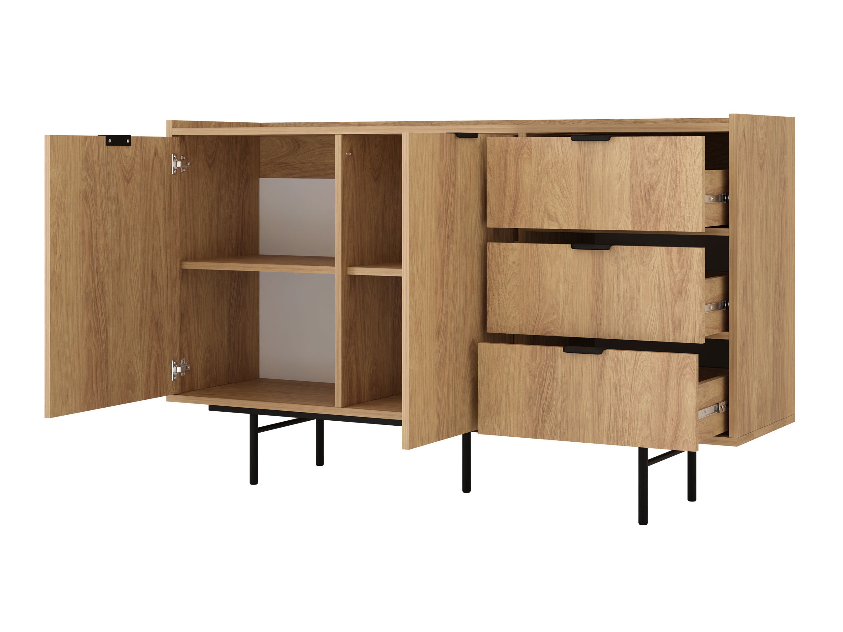 Wohnzimmer-Sets Studos (Eichenholzoptik)
