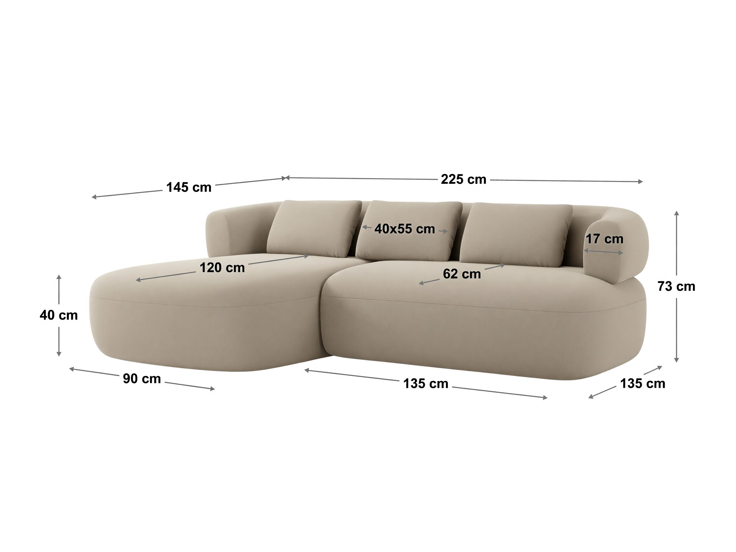 Ecksofa Etalo 100 (Salvador 1)