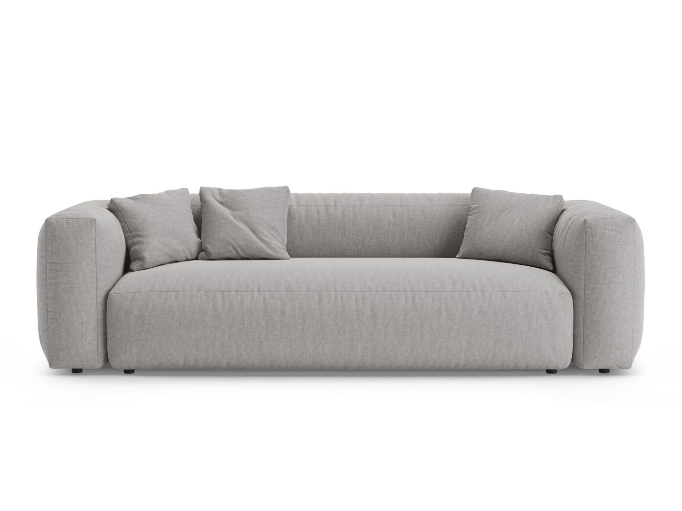 Schlafsofa Sorcoro 135 (Boston Light Grey)