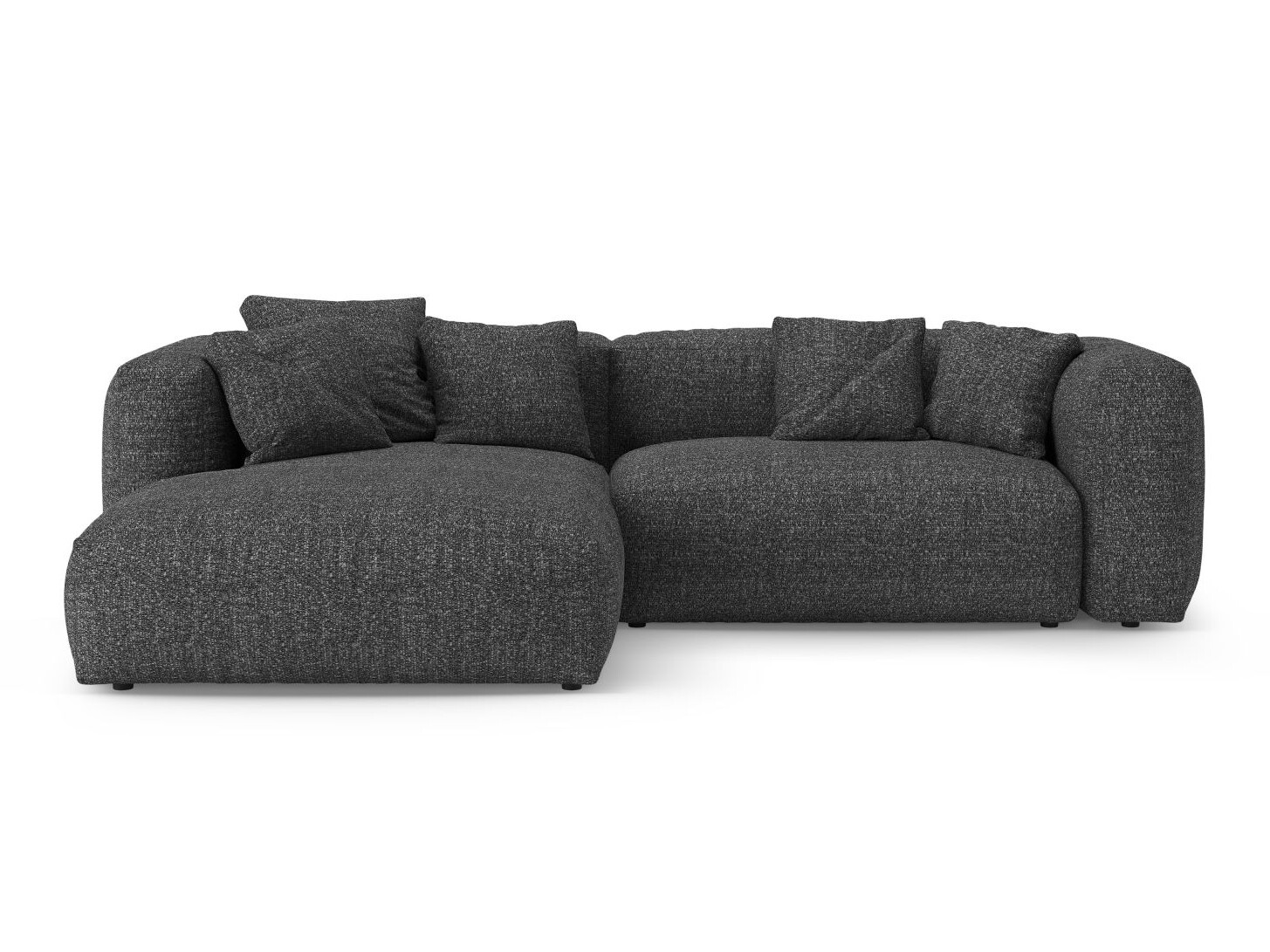 Ecksofa Sorcoro 136 (Monet Anthracite)