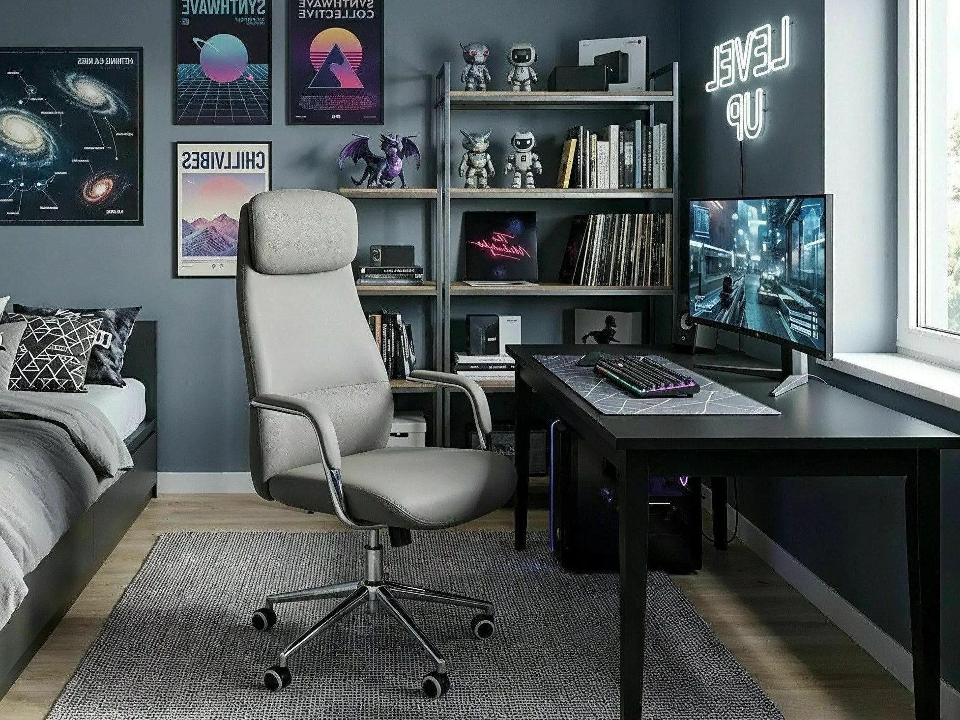 Bürostuhl Detroit 951 (Grau)