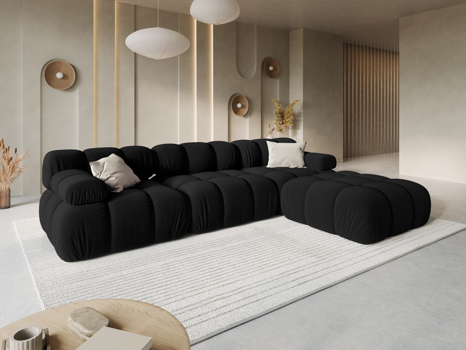 Modulares Ecksofa Caltenu 113 (Bluvel 19)