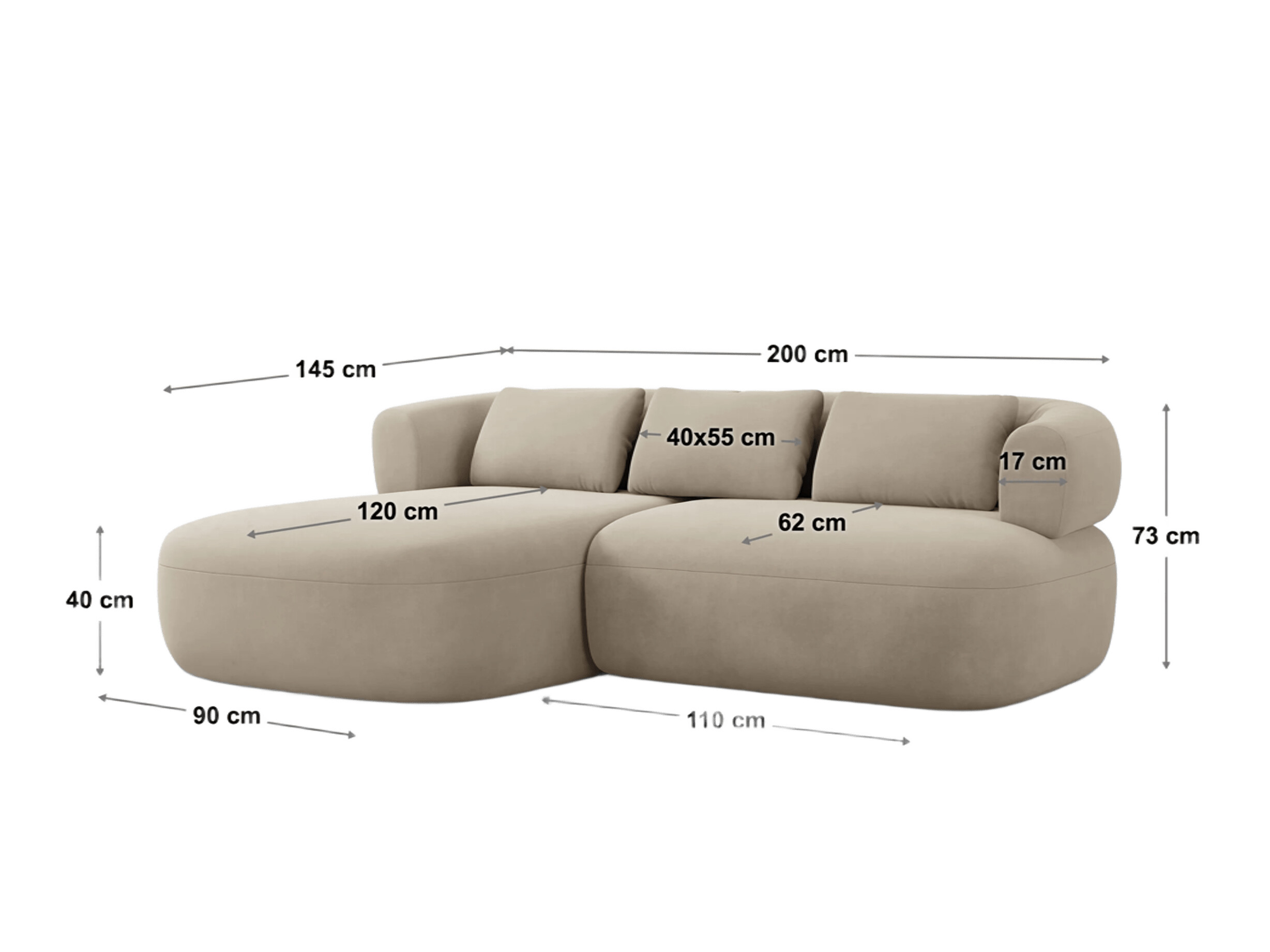 Ecksofa Etalo 101 (Salvador 1)