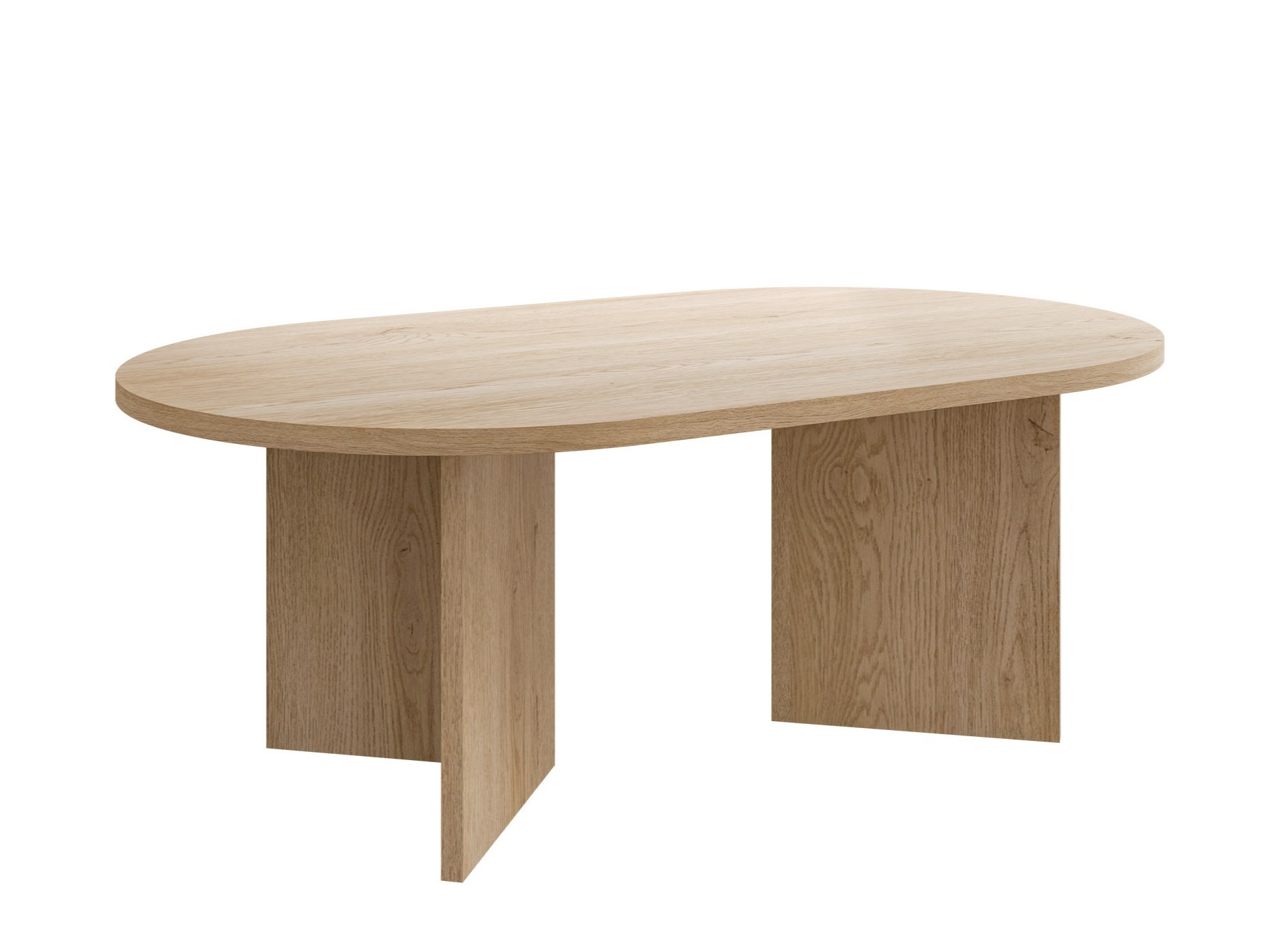 Couchtisch Comfivo Fungus (Eichenholzoptik)