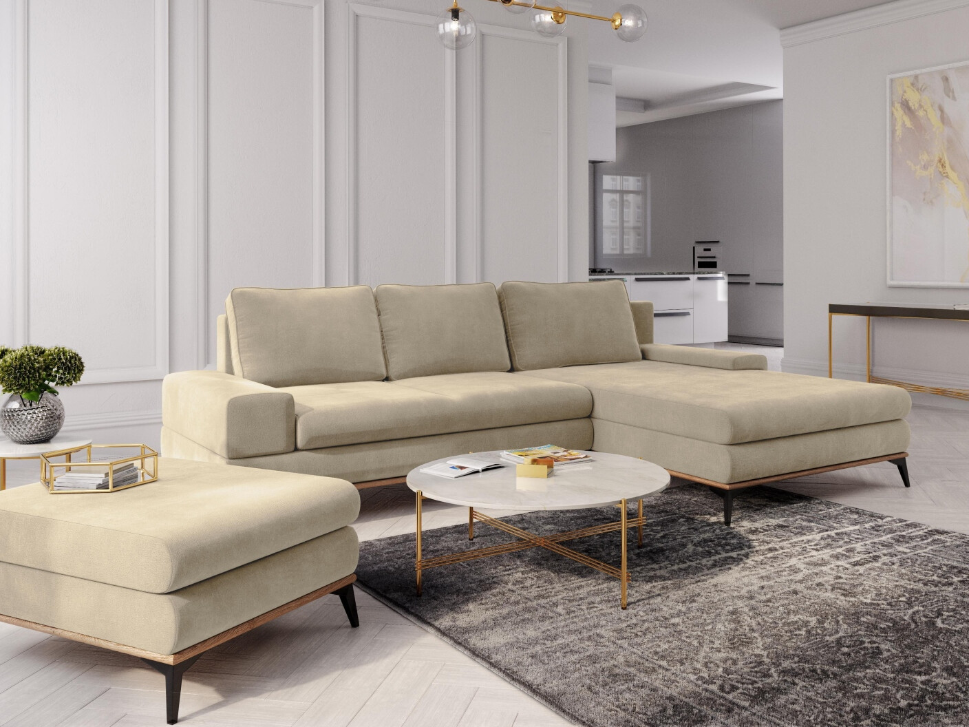 Ecksofa Beckley 362 (Malmo 05)