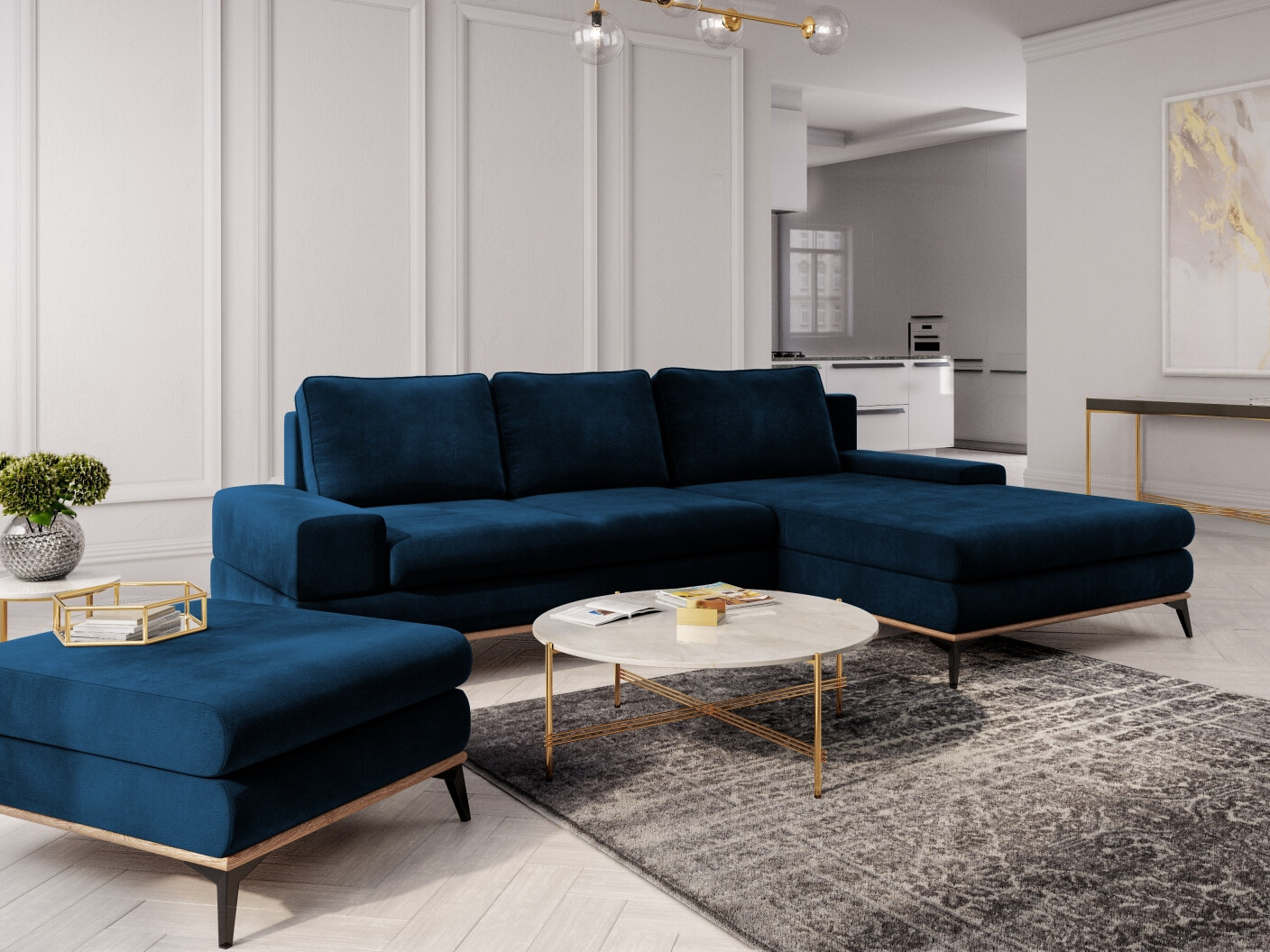 Ecksofa Beckley 362 (Monolith 77)