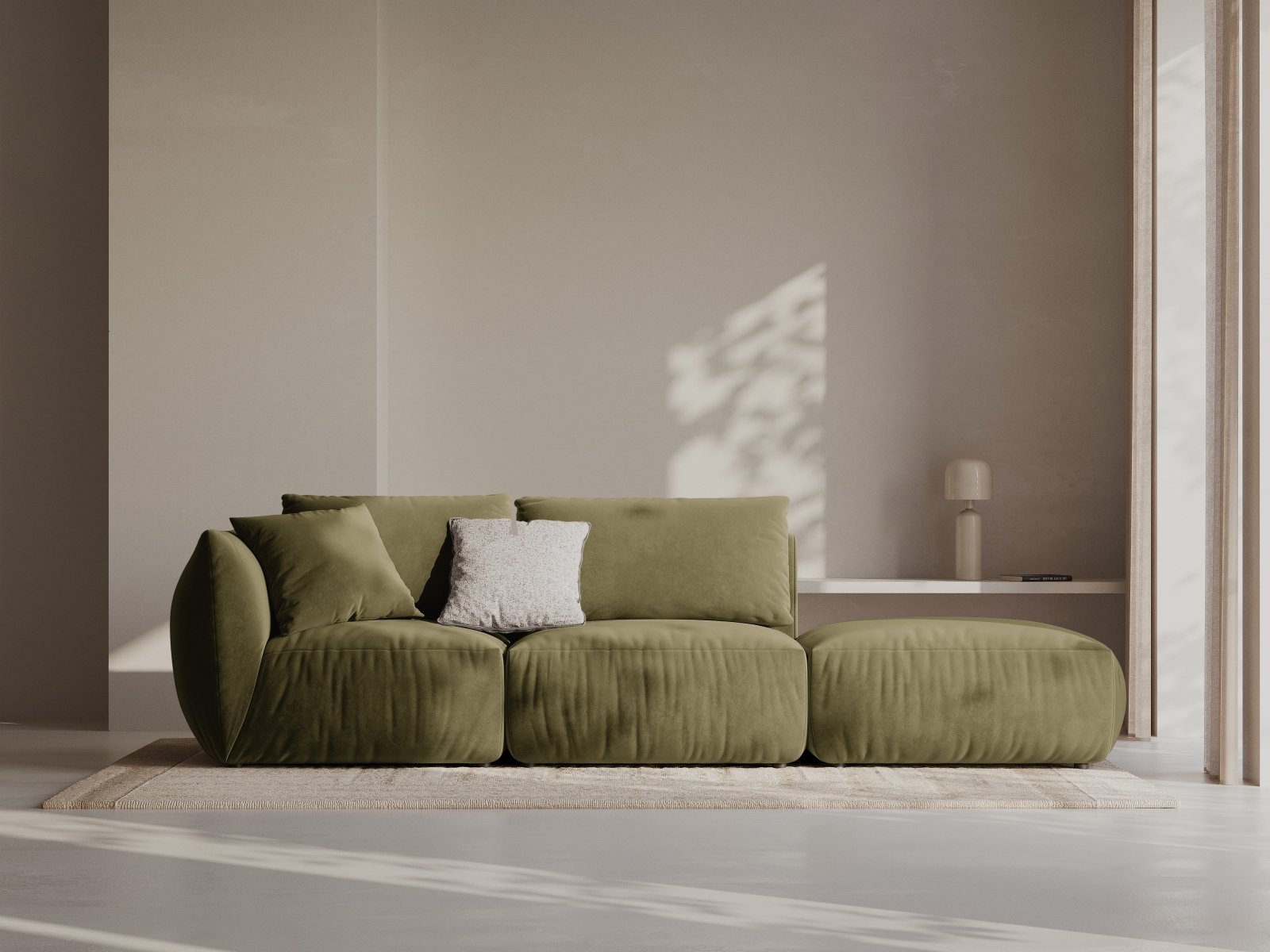 Modulares Sofa Ruvmone 105 (Casino Forest)