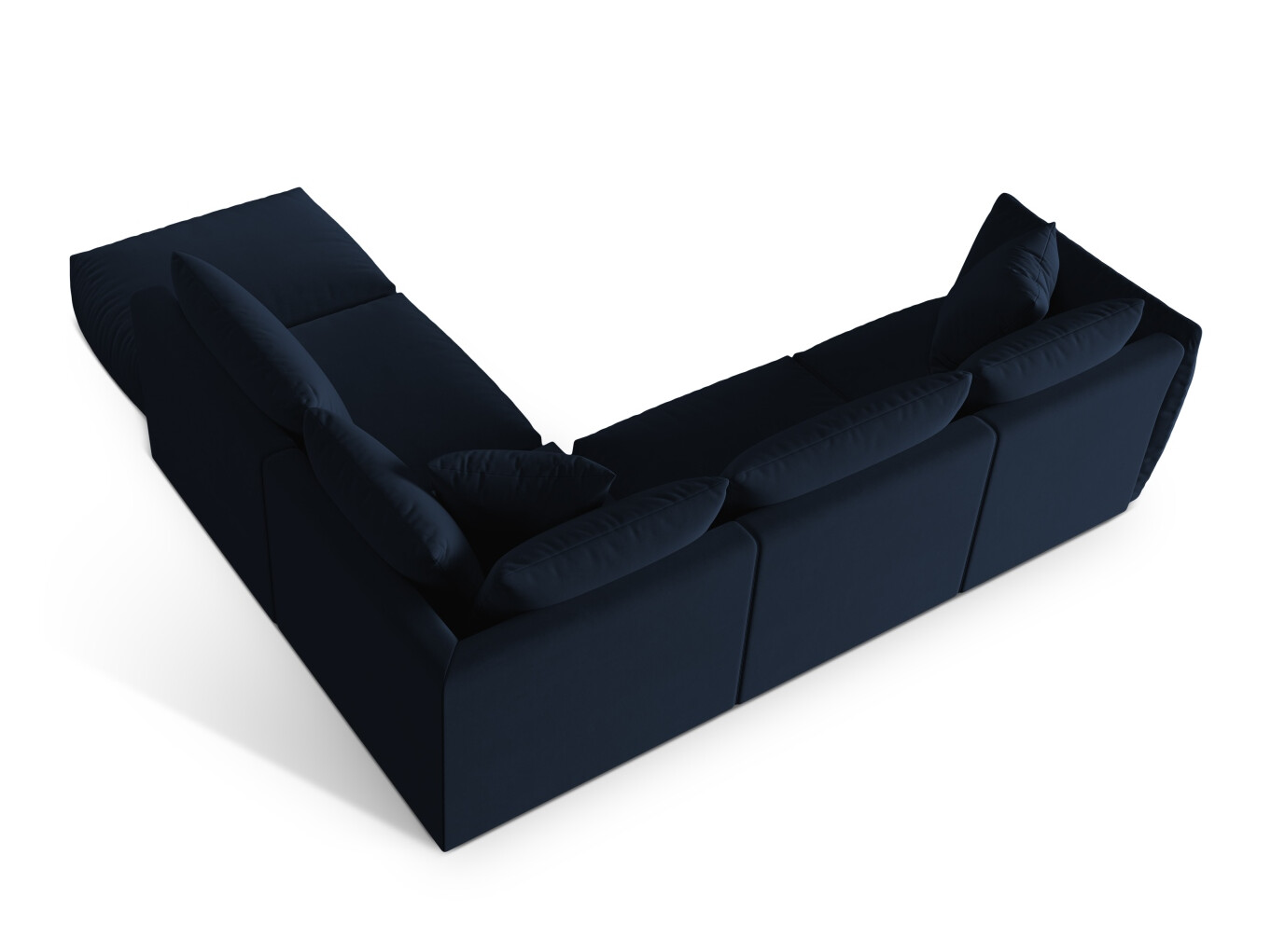 Modulares Ecksofa Ruvmone 108 (Casino Deep Blue)