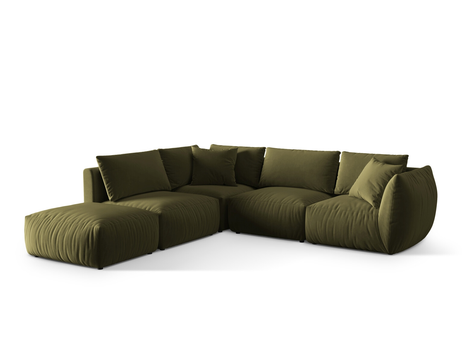 Modulares Ecksofa Ruvmone 108 (Casino Forest)